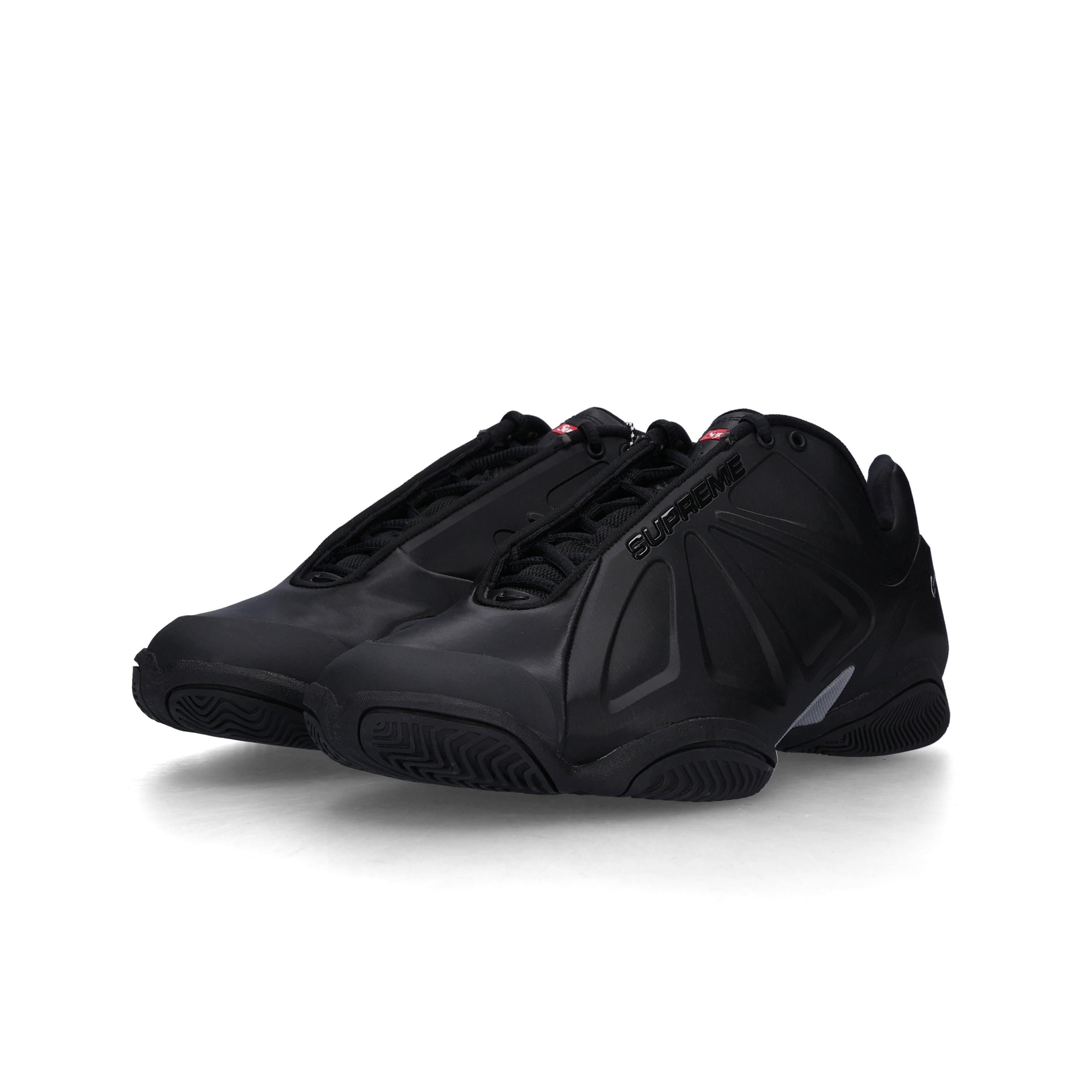 Nike x Supreme Air Zoom Courtposite SP Black Metallic Silver