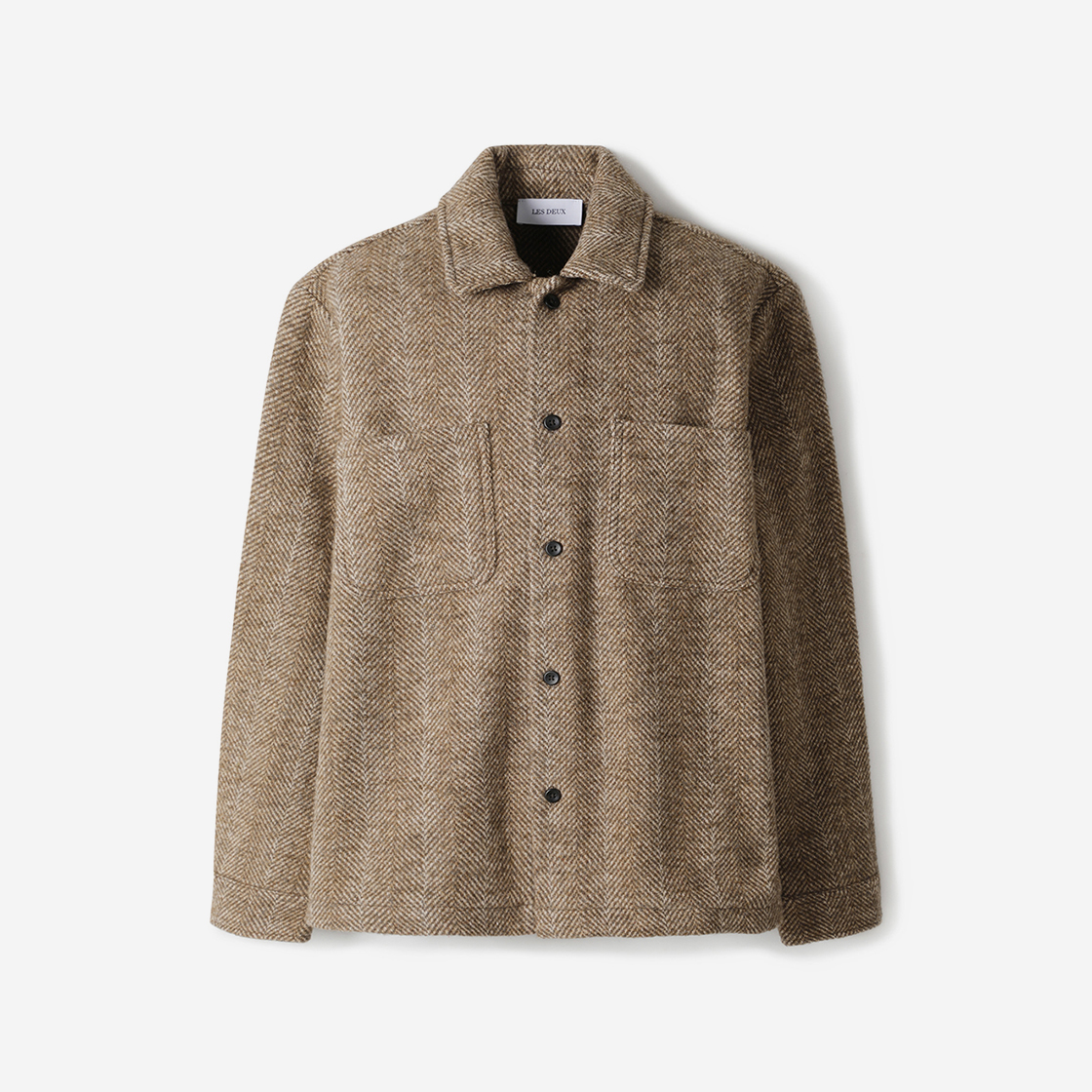 시리즈 레 듀 헤링본 자켓 베이지(Series Les Deux Herringbone Jacket Beige)