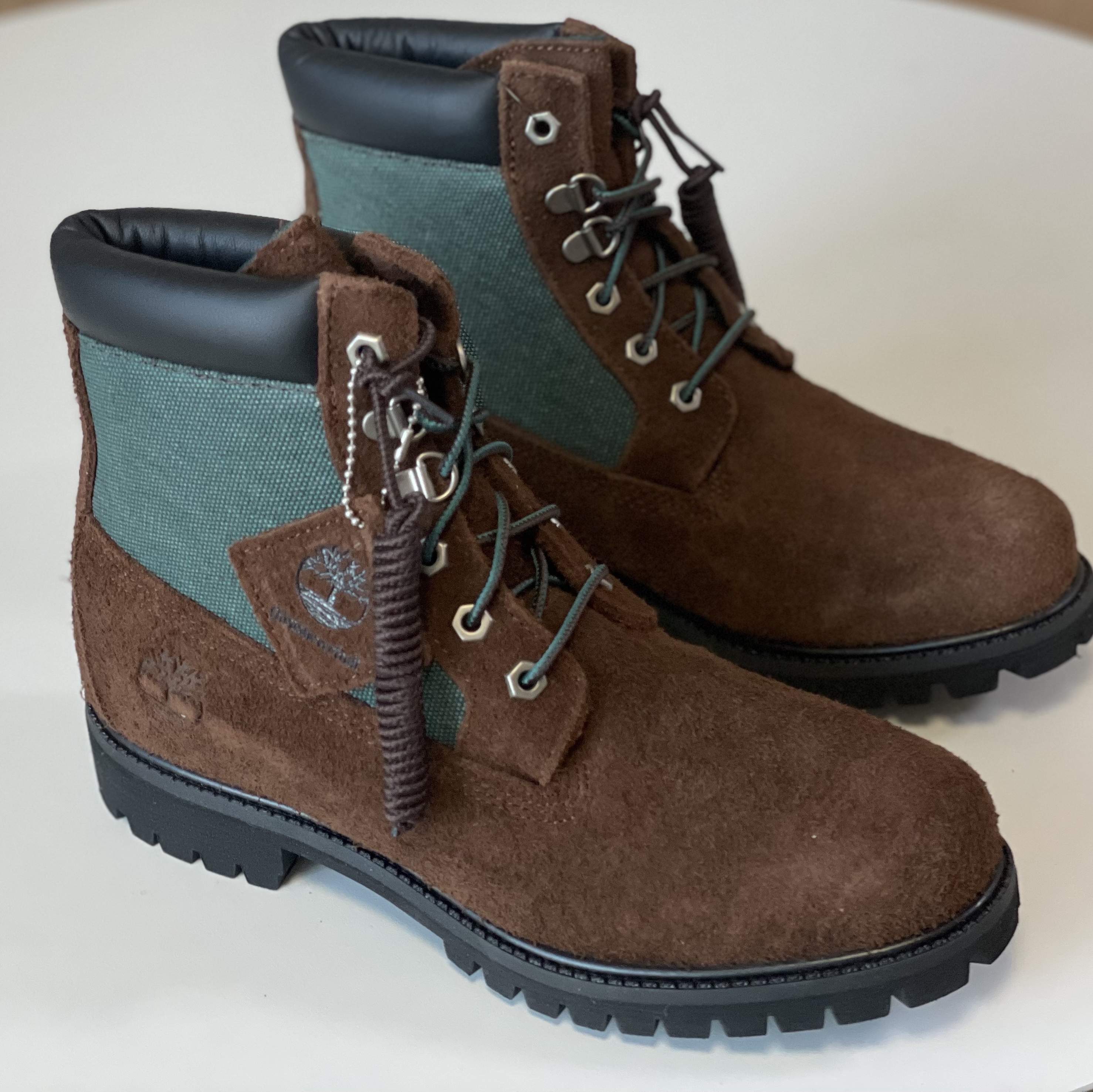 Timberland x Thisisneverthat 6 inch Boot Brown - Wide 착용 스타일 - 1