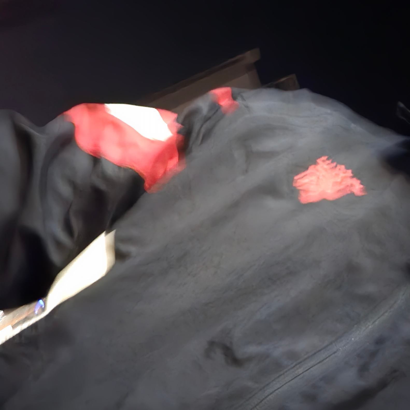 Adidas Manchester United Originals Track Top Black Red - KR Sizing 착용 스타일