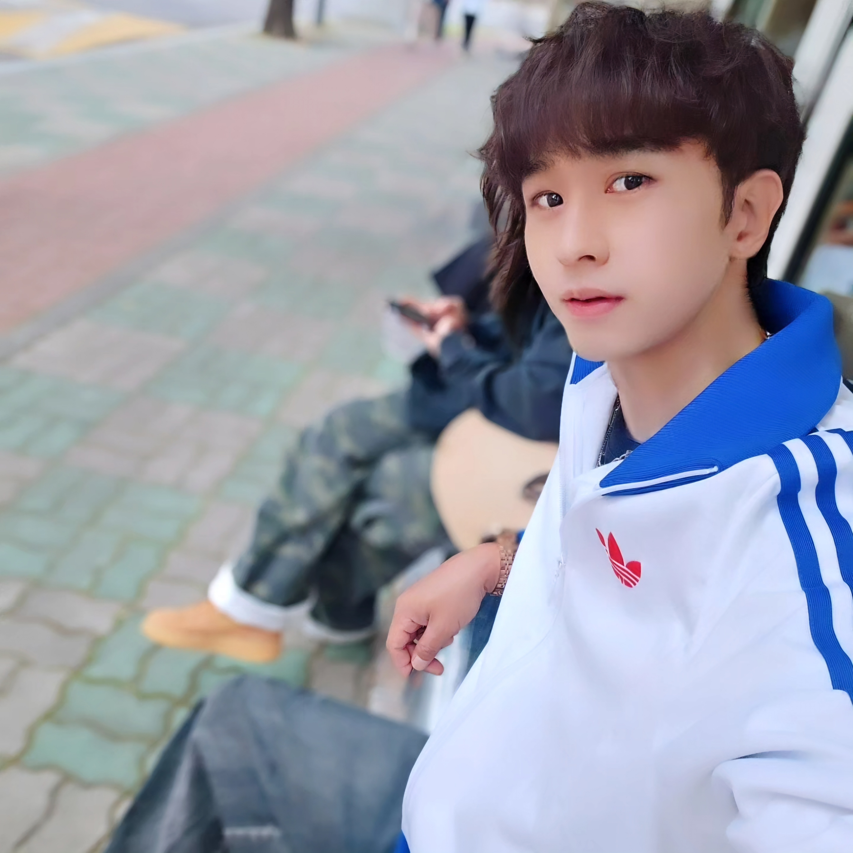 Adidas Jude Bellingham Sports Jacket White - KR Sizing, Adidas Jude Bellingham Sports Jacket White - US Sizing 착용 스타일 - 10