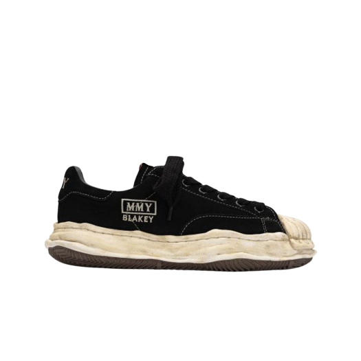 Maison Mihara Yasuhiro Blakey OG Sole Suede Low-top Sneakers Black
