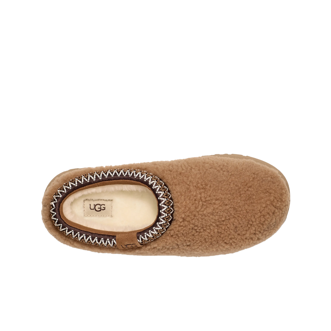 (W) 어그 맥시 컬리 타즈 슬리퍼 체스트넛((W) UGG Maxi Curly Tazz Slipper Chestnut) - 2