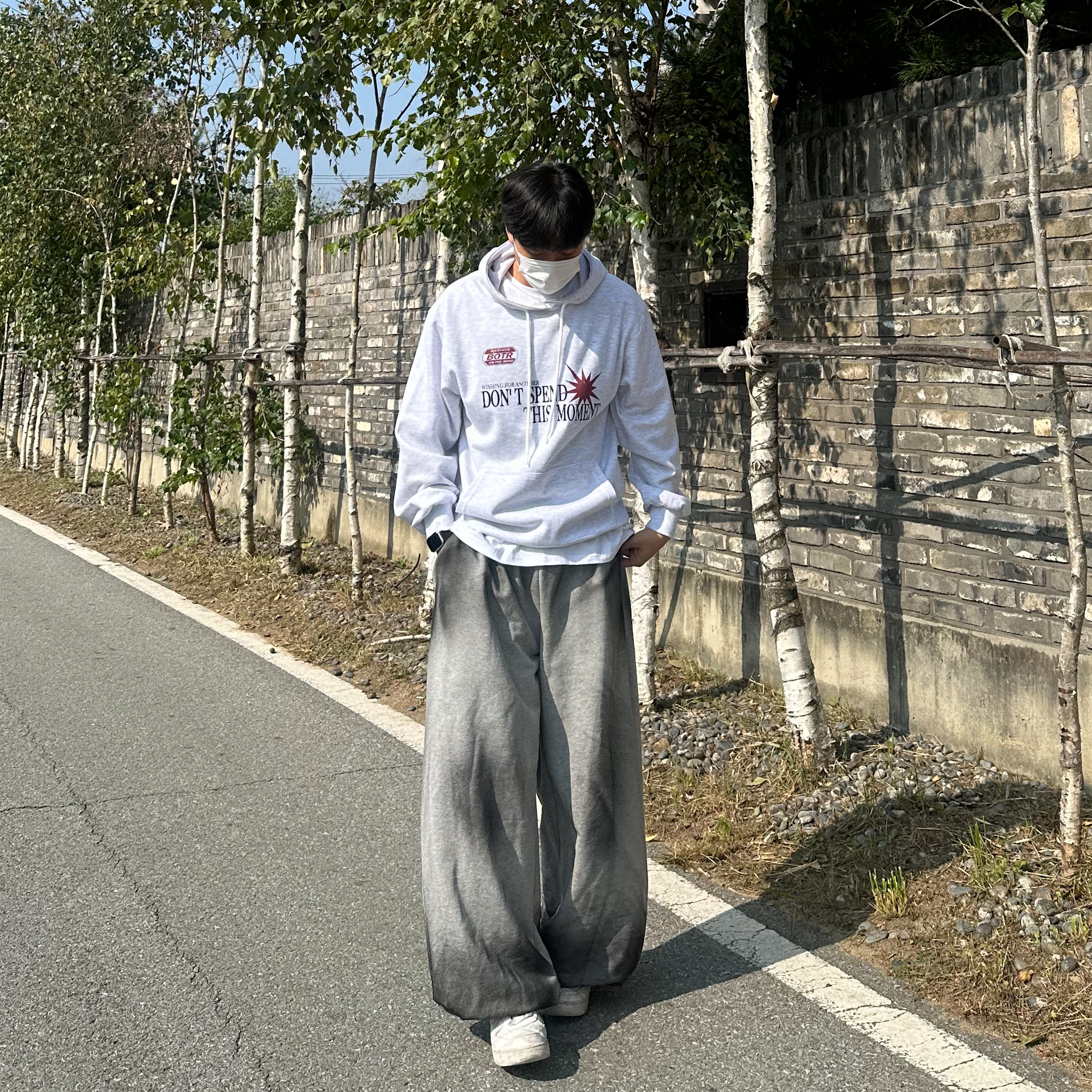 Nike Air Force 1 '07 Low White 착용 스타일 - 2