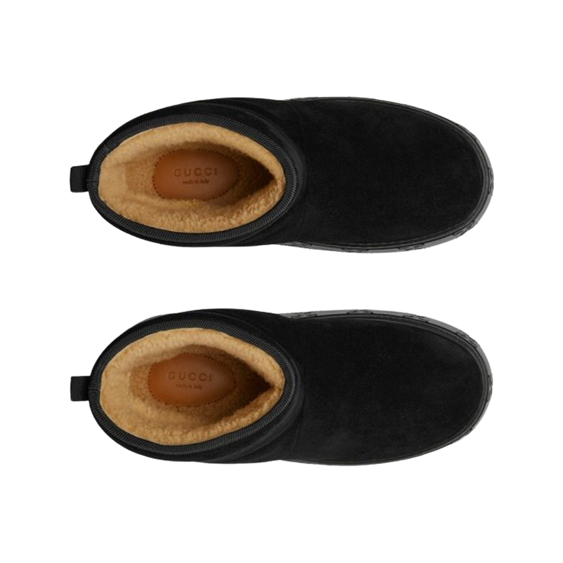 (W) 구찌 앵클 부츠 블랙 스웨이드((W) Gucci Ankle Boot Black Suede) - 2