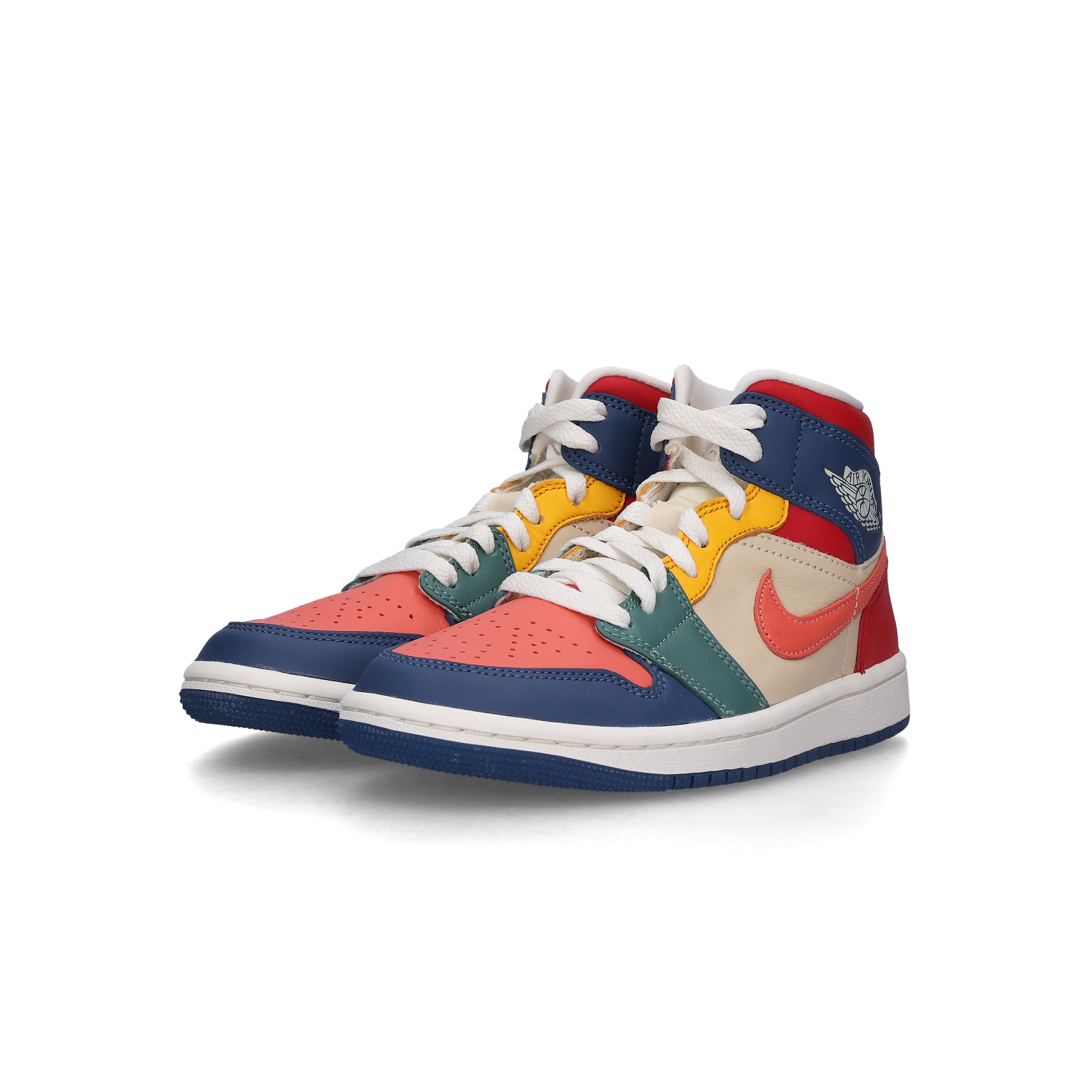 (W) Jordan 1 Mid SE French Blue Magic Amber