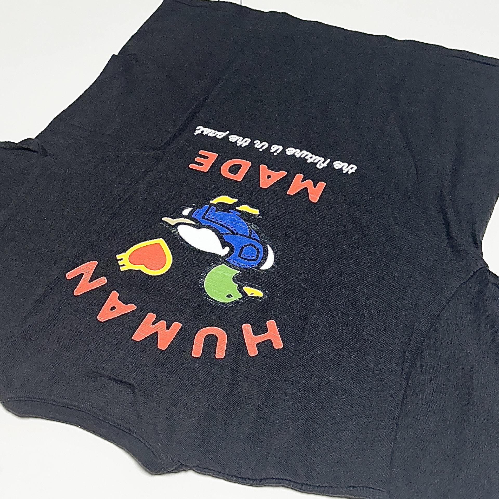 Human Made Graphic T-Shirt #1 Black 착용 스타일 - 3