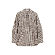 Holzweiler Women Bibi Shirt Brown Check - 24FW
