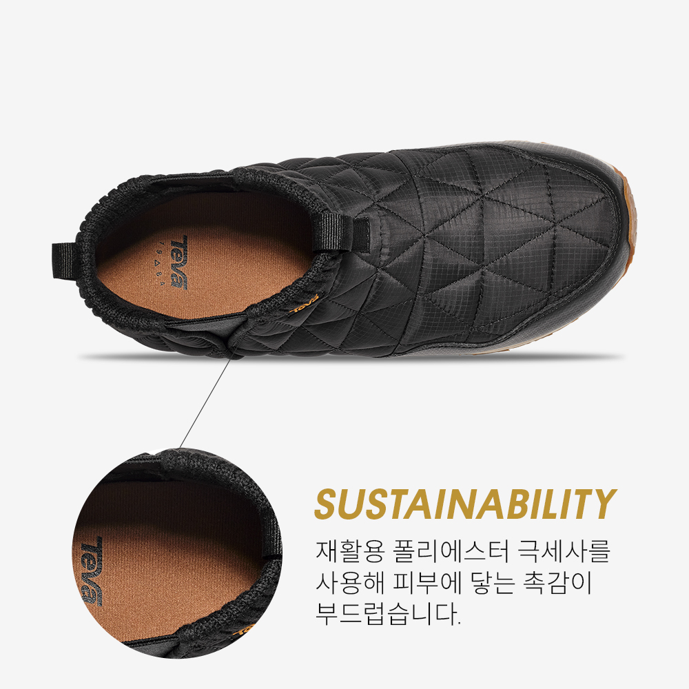 테바 여성 리엠버 미드 플랫폼 (BLK)(TEVA Women ReEmber Mid Platform (BLK)) - 5