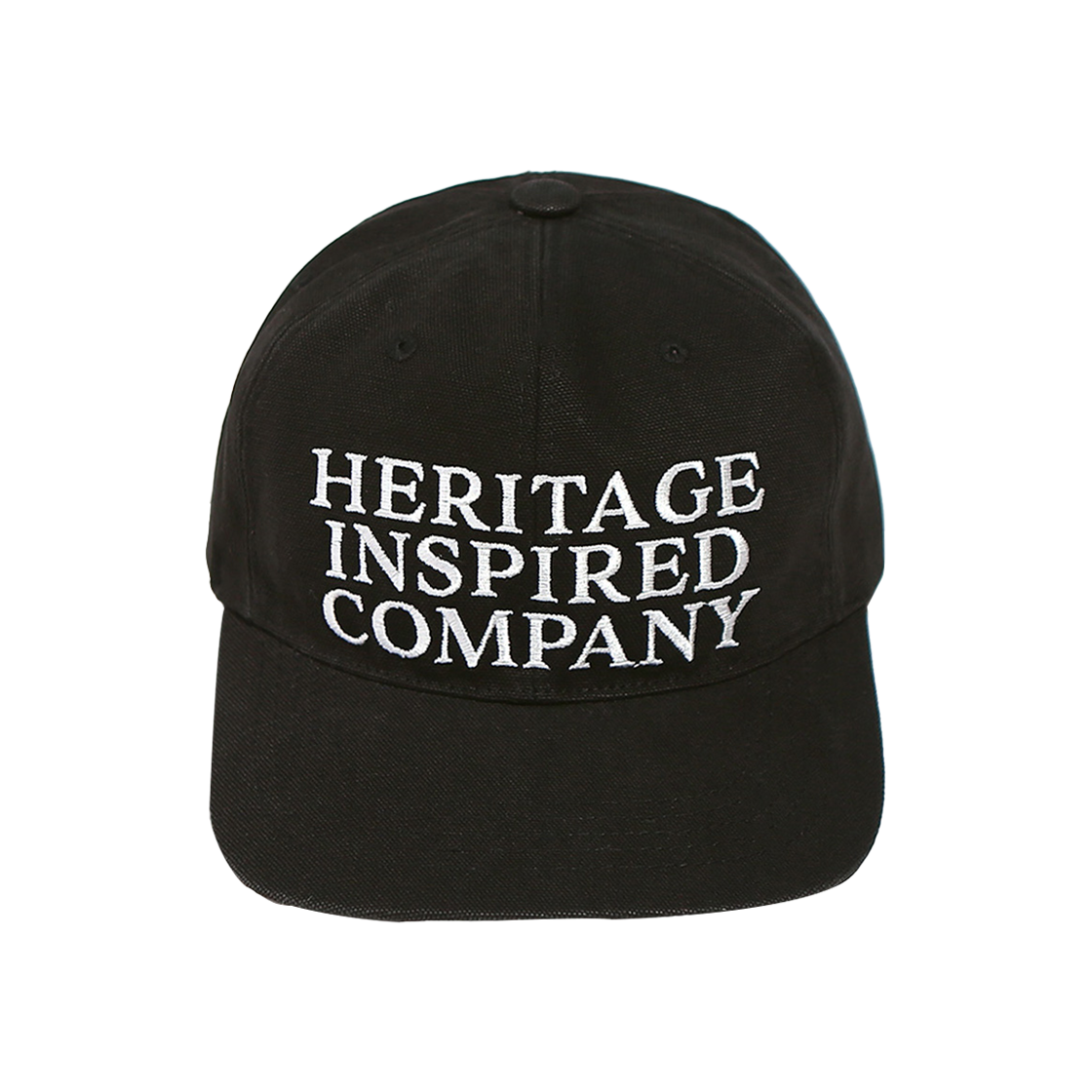 24FWHA006BK Ogarp Canvas Heritage 6 Pannel Cap Black