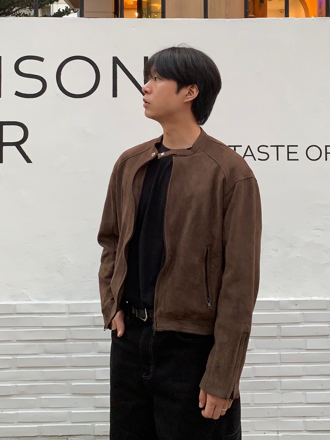 Birkenstock Boston Soft Footbed Taupe - Regular 착용 스타일 - 6