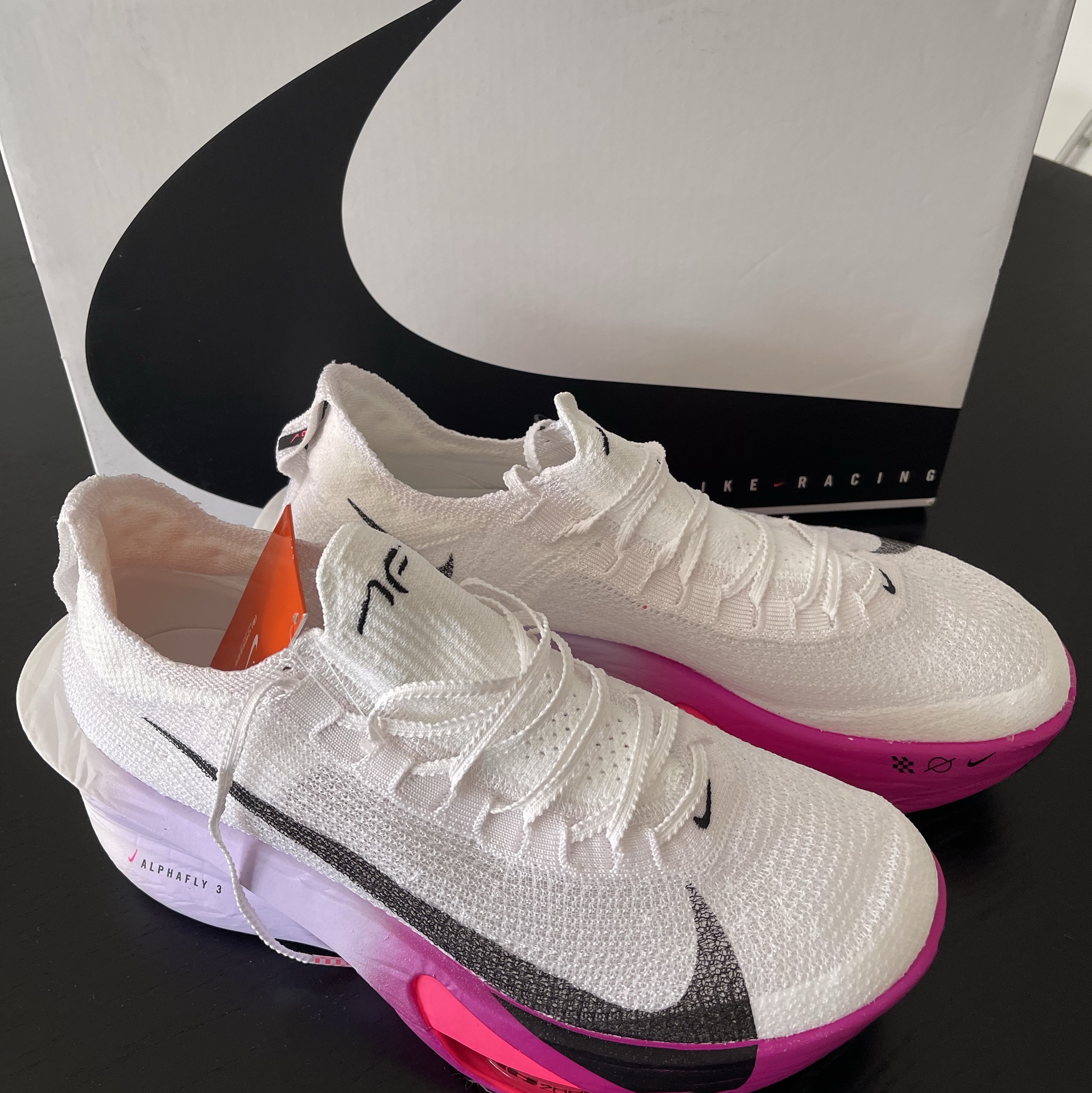 Nike Air Zoom Alphafly Next% 3 Hyper Pink 착용 스타일
