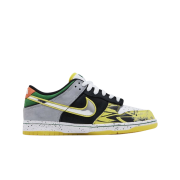 Nike Dunk Low Apple Green Metallic Silver