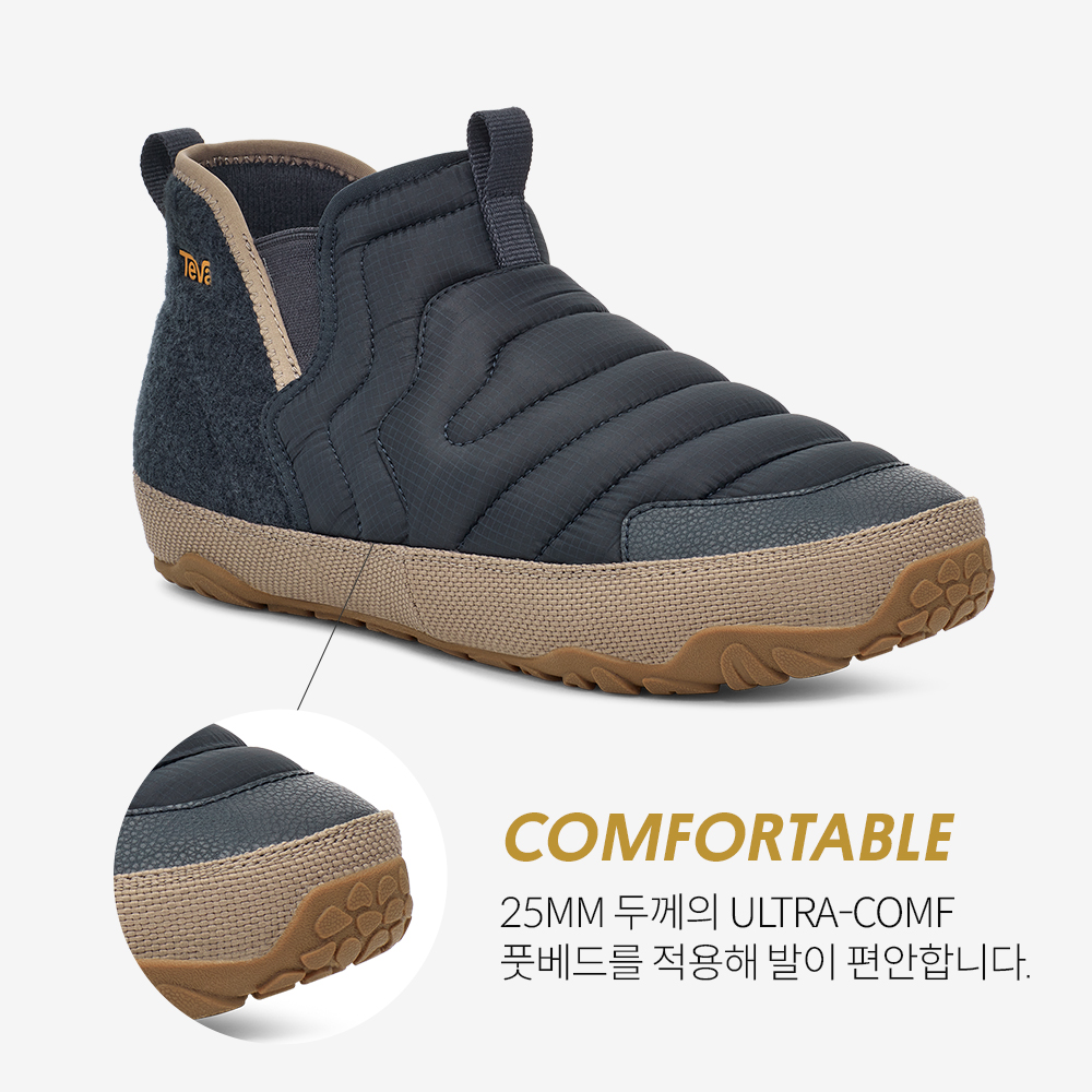테바 남성 리엠버 터레인 미드 (NVY)(TEVA Men ReEmber Terrain Mid (NVY)) - 3