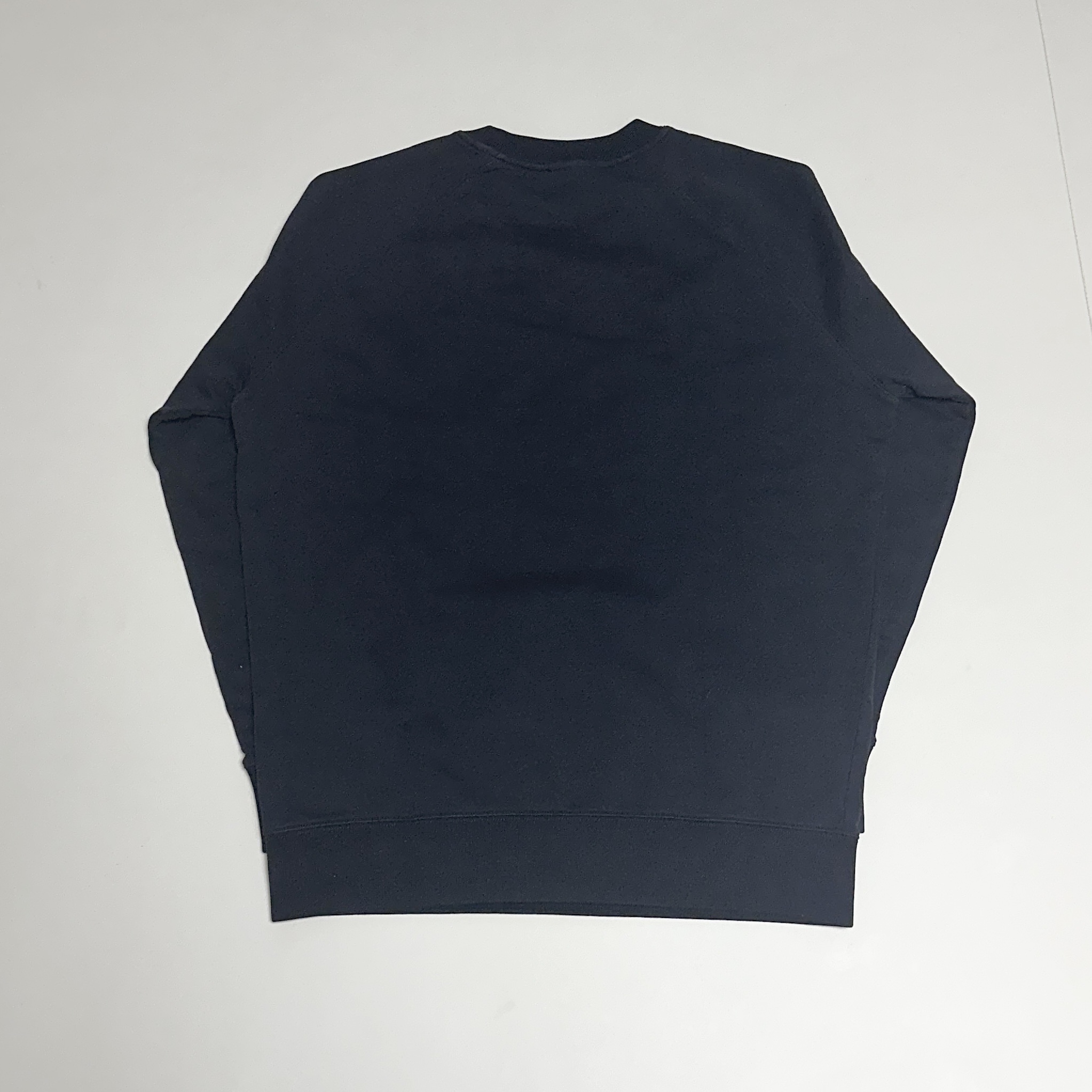 Maison Kitsune Double Monochrome Fox Head Classic Sweatshirt Black 착용 스타일 - 2