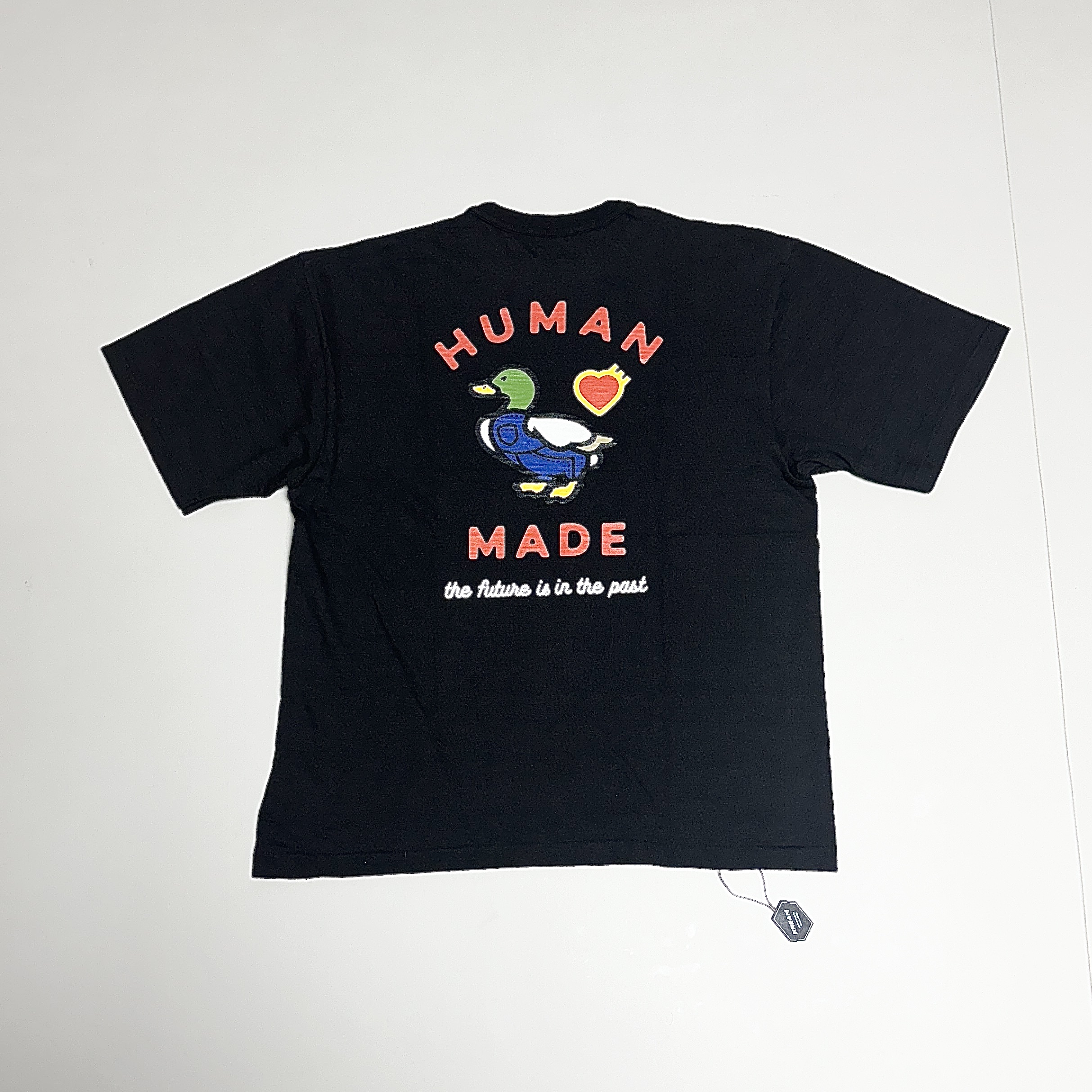 Human Made Graphic T-Shirt #1 Black 착용 스타일 - 2