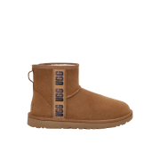 (W) UGG Classic Mini Side Logo ll Boot Chestnut