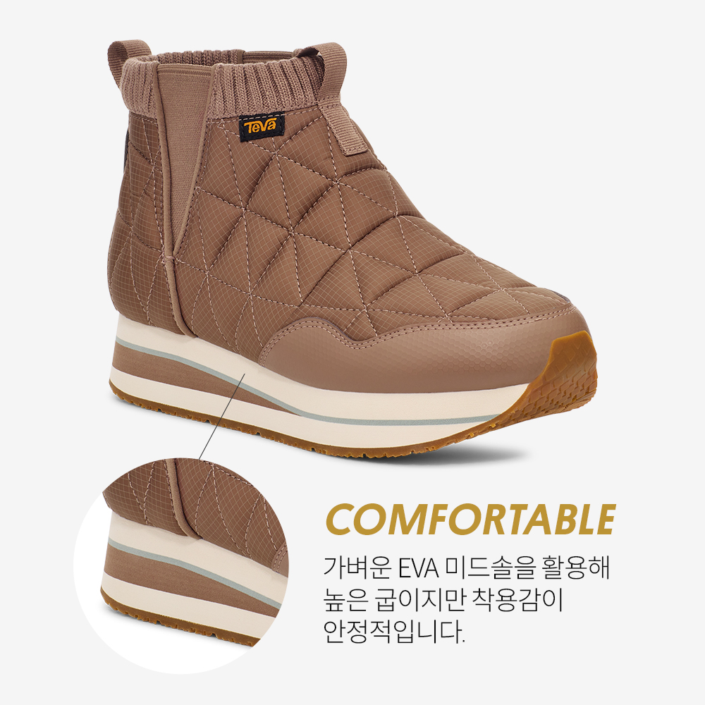 테바 여성 리엠버 미드 플랫폼 (CRB)(TEVA Women ReEmber Mid Platform (CRB)) - 3