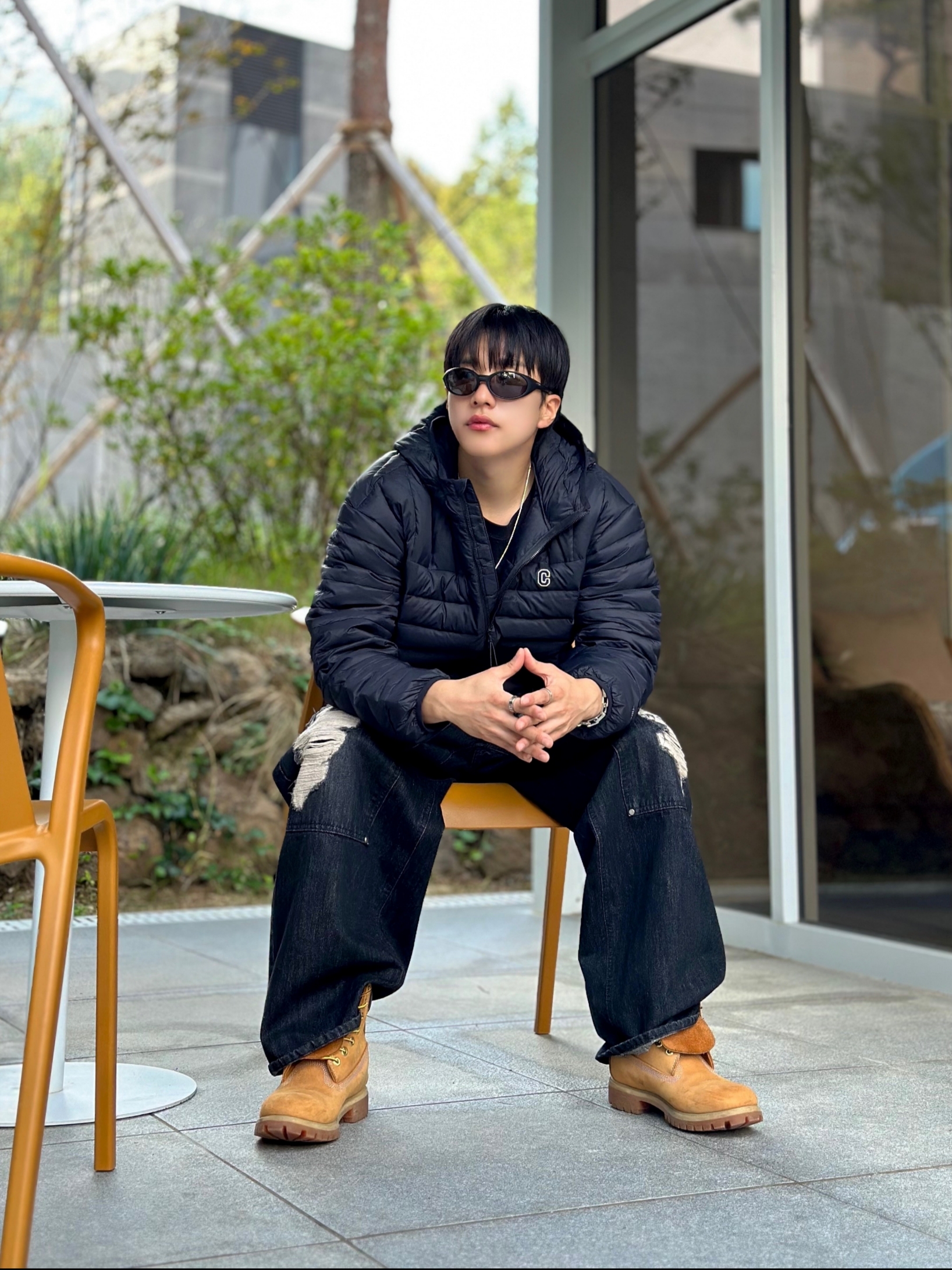 Timberland Premium 6 inch Waterproof Boot Wheat Nubuck - Wide, Oakley Eye Jacket Redux Matte Black Frame Prizm Grey Lenses High Bridge Fit 착용 스타일 - 8