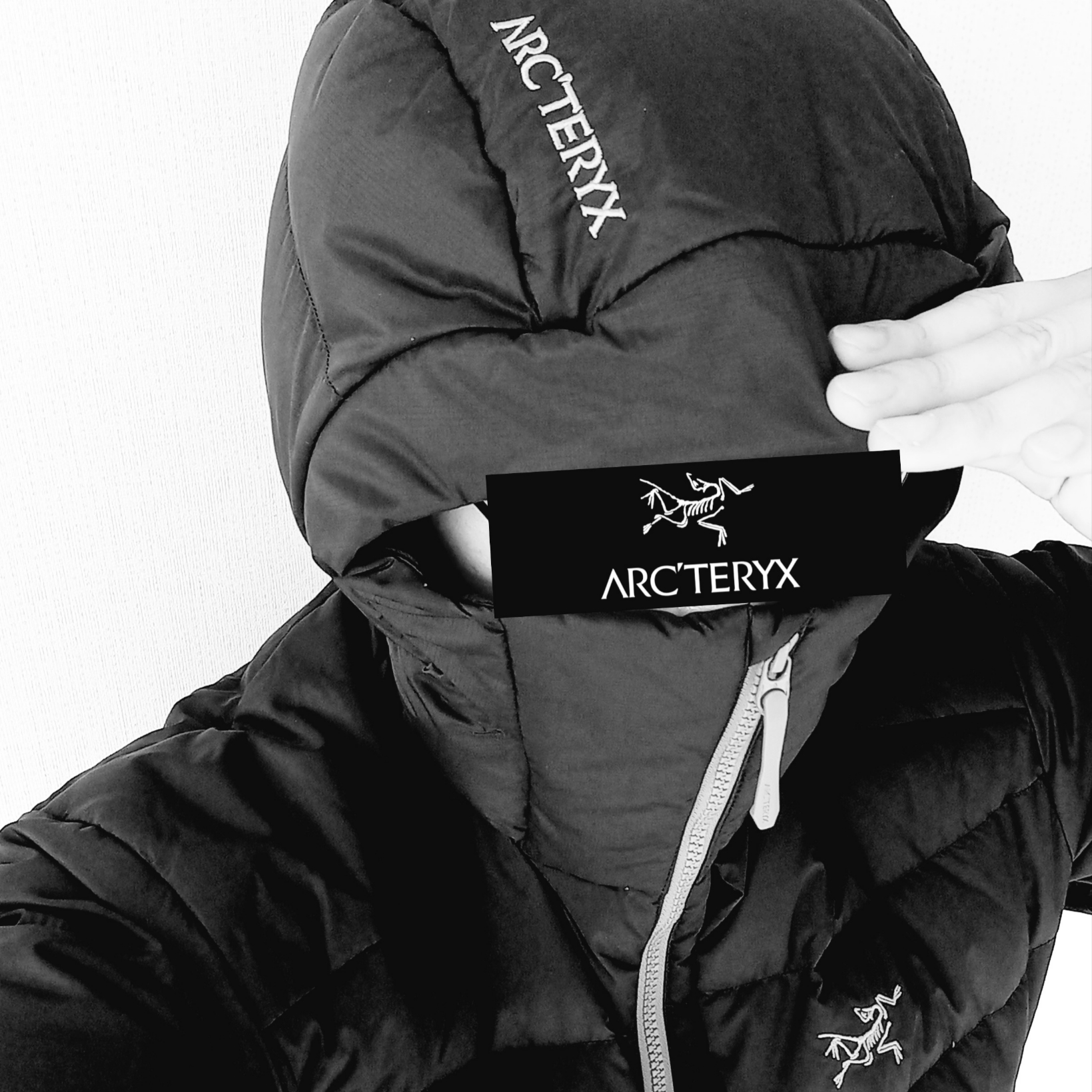 Arc'teryx Thorium Hoody Dark Magic 착용 스타일 - 1