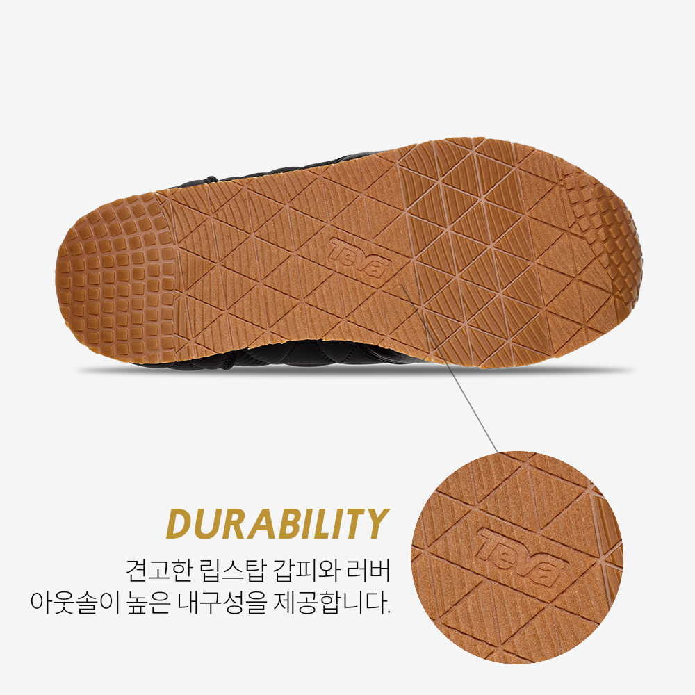 테바 여성 리엠버 미드 플랫폼 (BLK)(TEVA Women ReEmber Mid Platform (BLK)) - 6