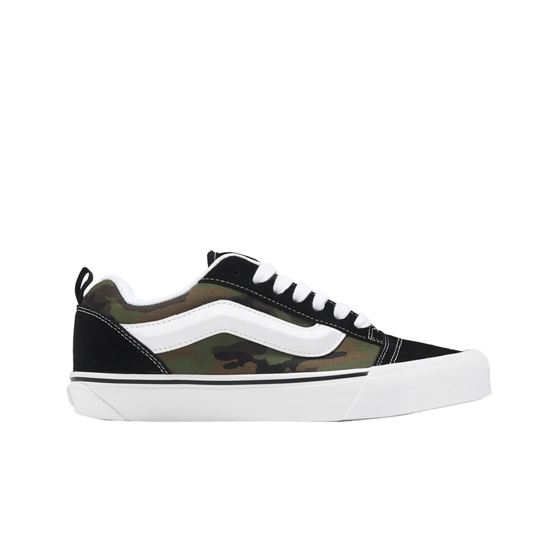 VN0009QCBMX Vans Knu Skool  Camo Black True White