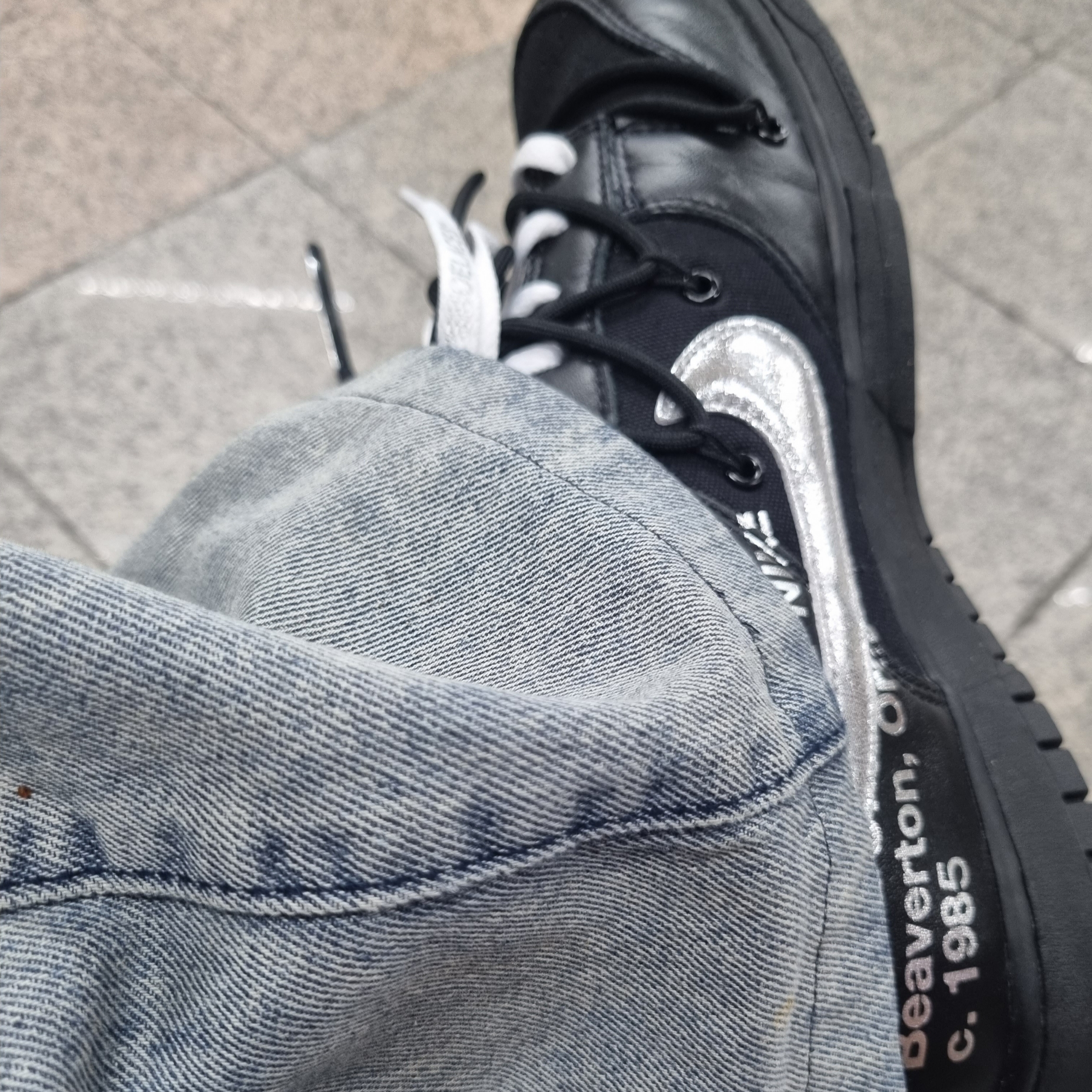 Nike x Off-White Dunk Low The 50 - Lot 50 착용 스타일