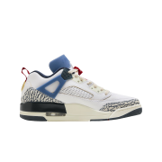Jordan Spizike Low White Armory Navy