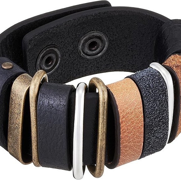 Diesel A-Loops Bracelet Black 착용 스타일