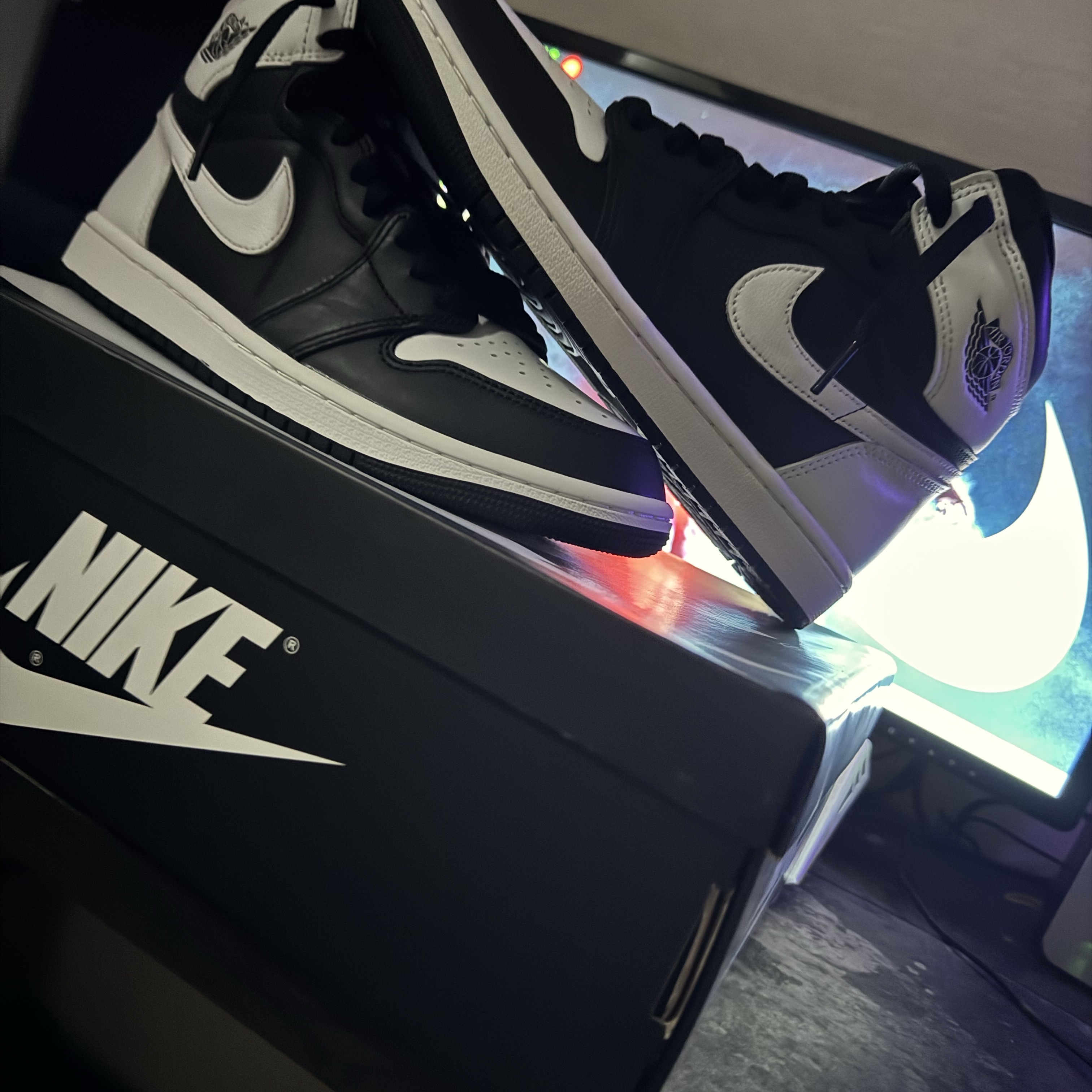 Jordan 1 Retro High OG Black White 착용 스타일