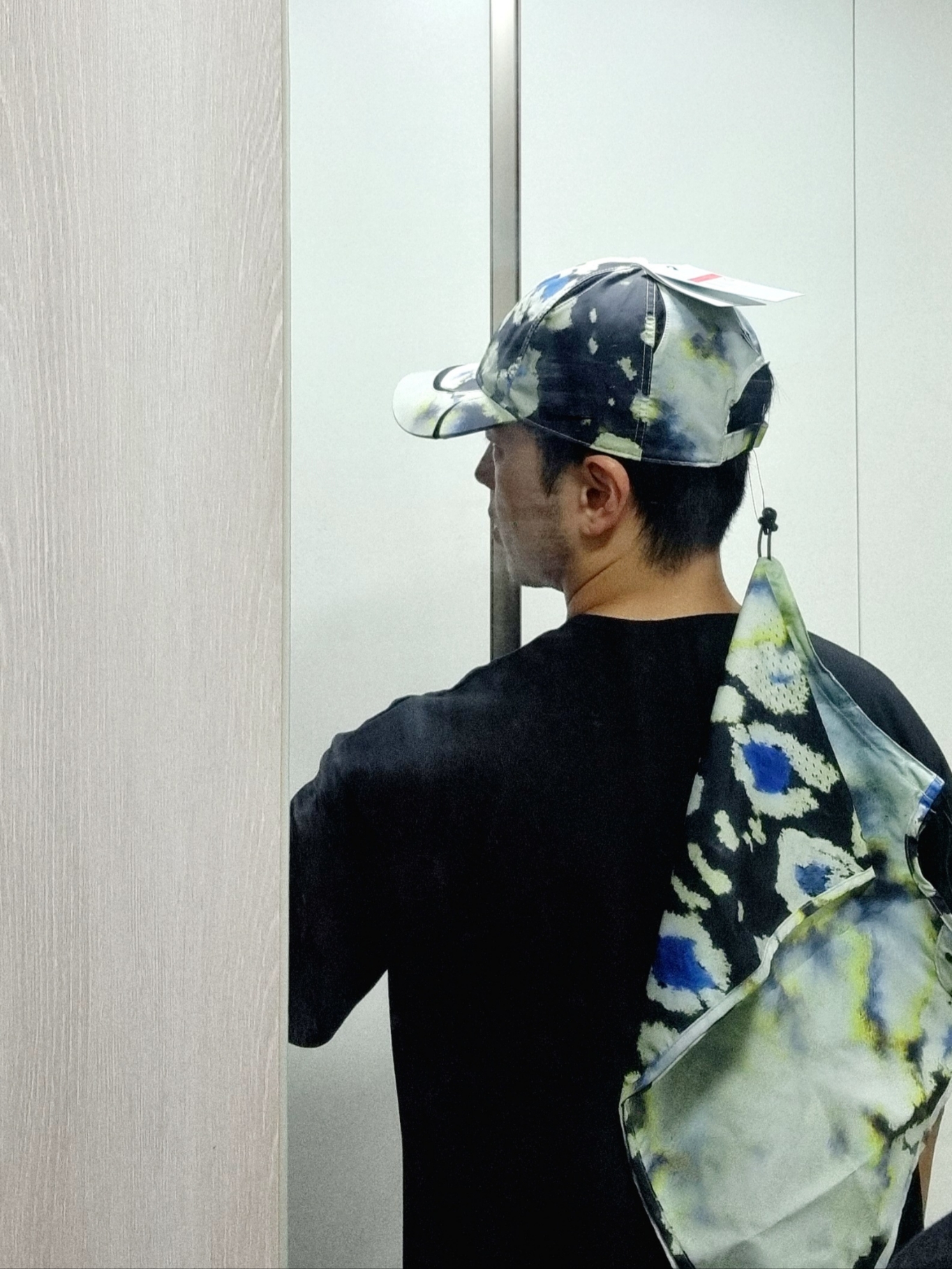 Nike x Drake Nocta Opal SSC Deep Cover Hat Off White, Nike x Drake Nocta Opal SSC Deep Cover Hat Safety Orange 착용 스타일