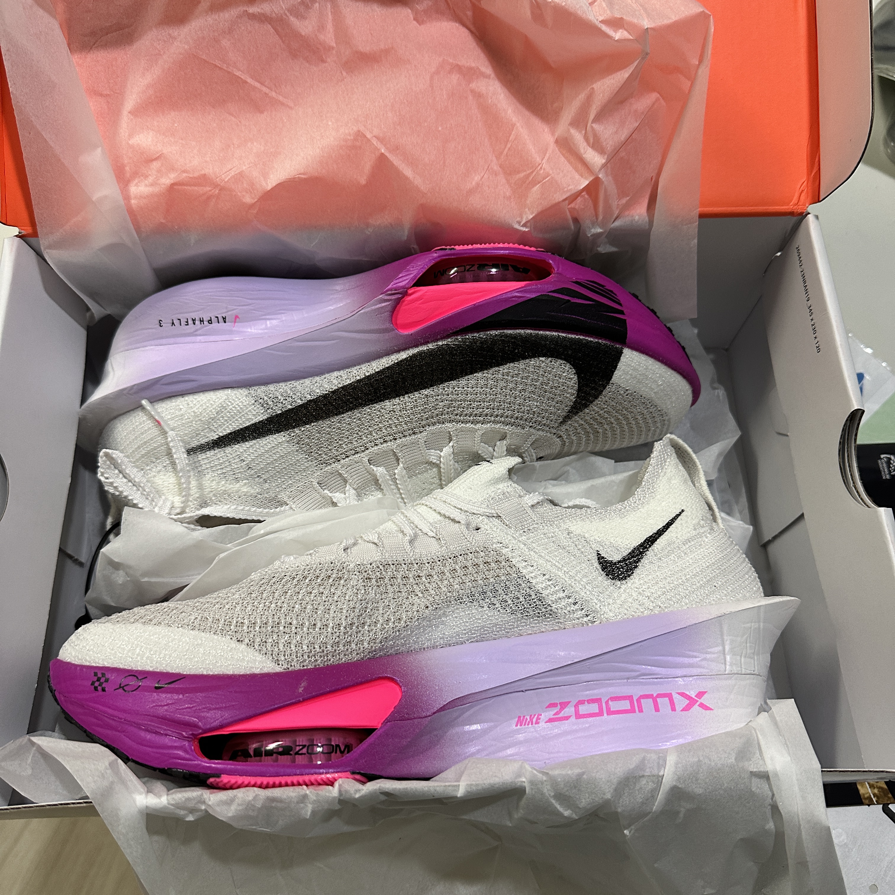 Nike Air Zoom Alphafly Next% 3 Hyper Pink 착용 스타일