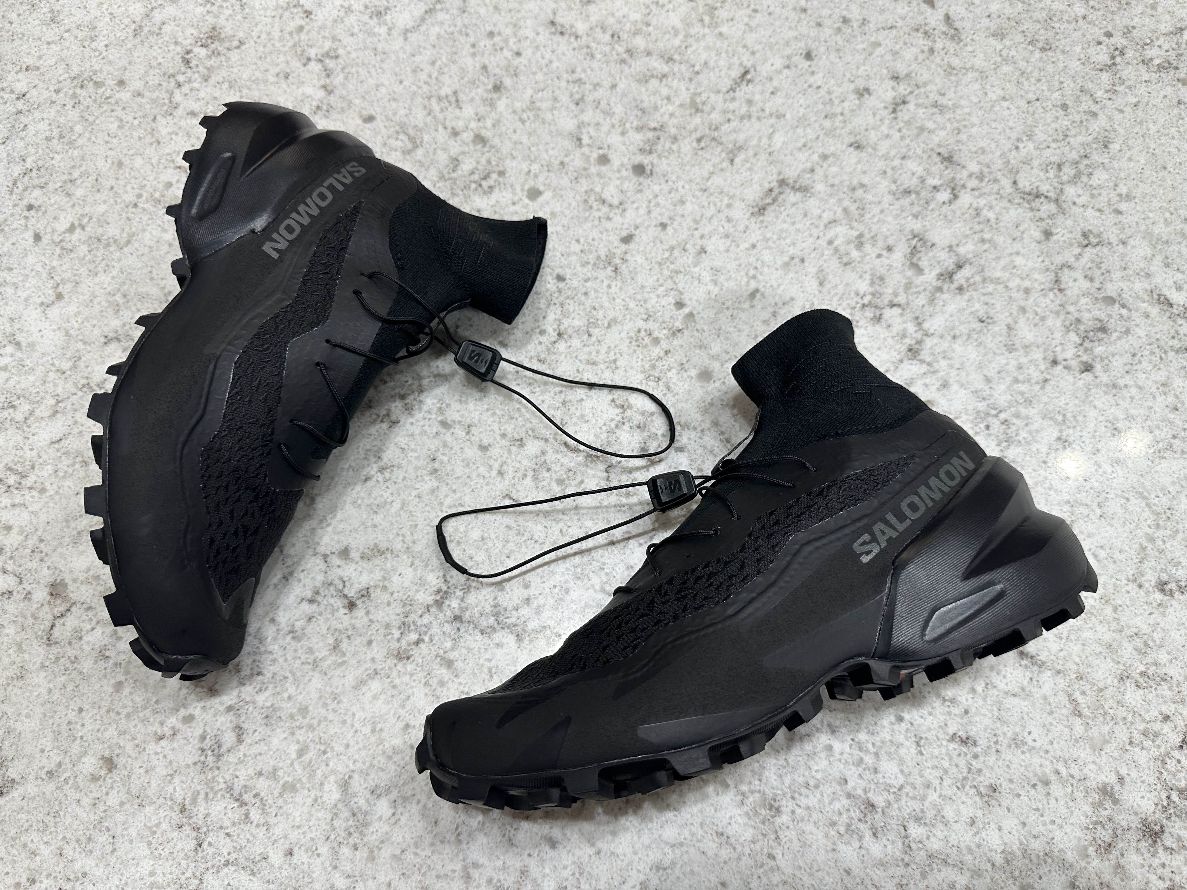 Salomon Speedcross Advanced Black 착용 스타일 - 3