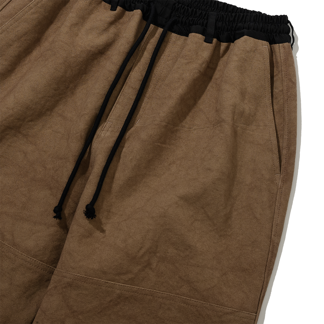 슈퍼벨로체 x 한국타이어 미케닉 캔버스 워크 팬츠 브라운(SUPERVELOCE x Hankook Tire Mechanic Canvas Work Pants Brown) - 4