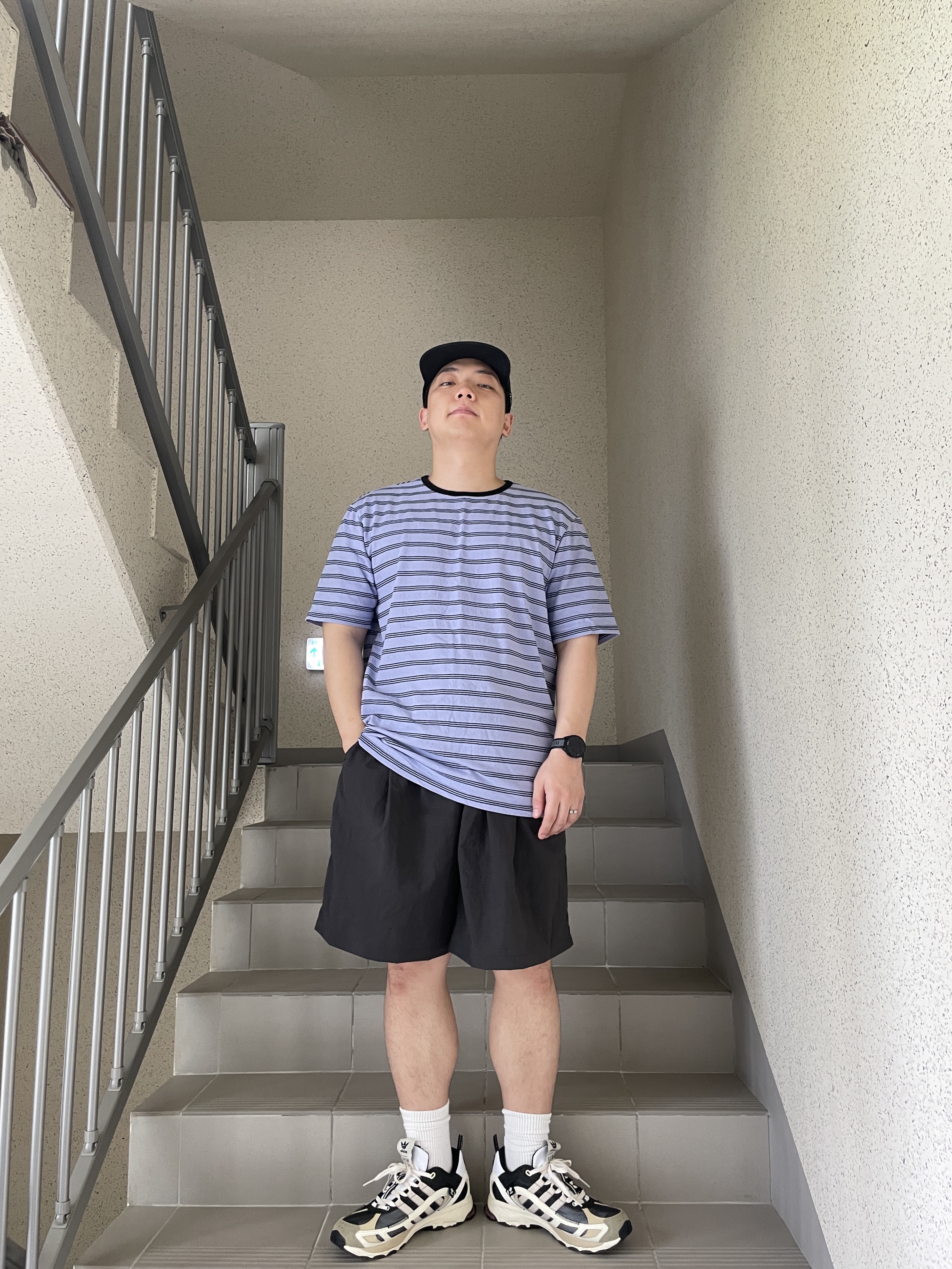 Adidas x Song for the Mute Shadowturf Core Black 착용 스타일 - 3