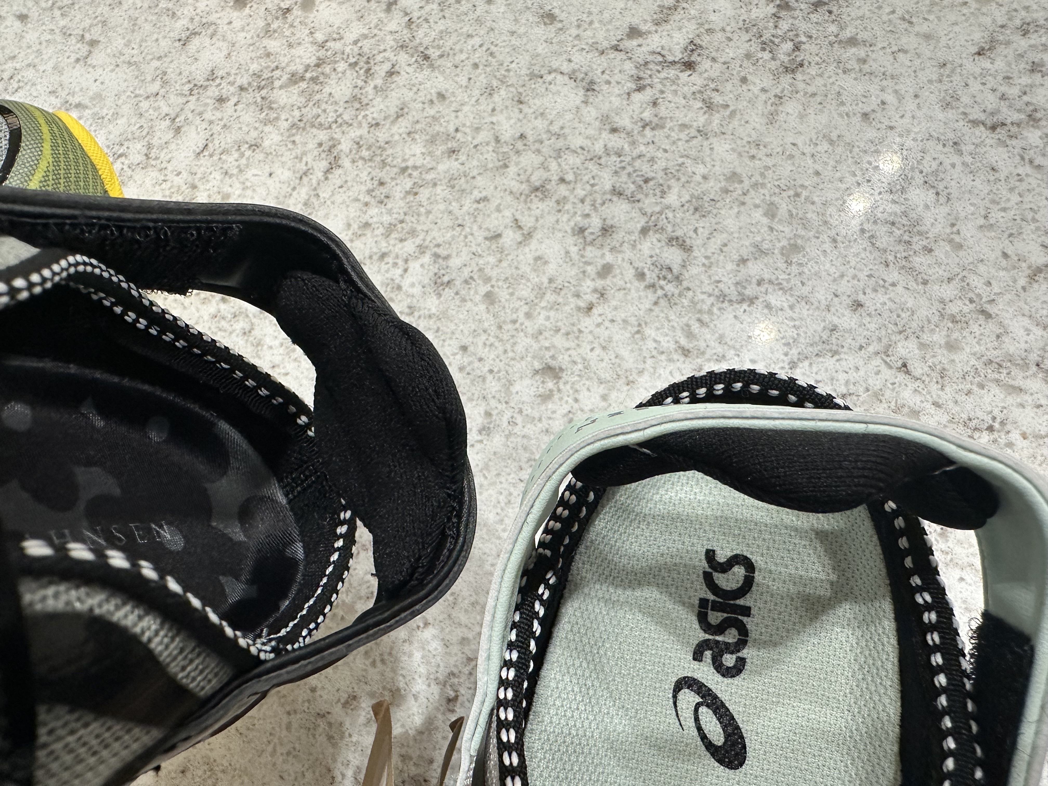 Asics x Cecilie Bahnsen Gel-Quantum 360 VIII Grey Yellow, Asics x Cecilie Bahnsen Gel-Quantum 360 VIII Silver Mint 착용 스타일 - 8