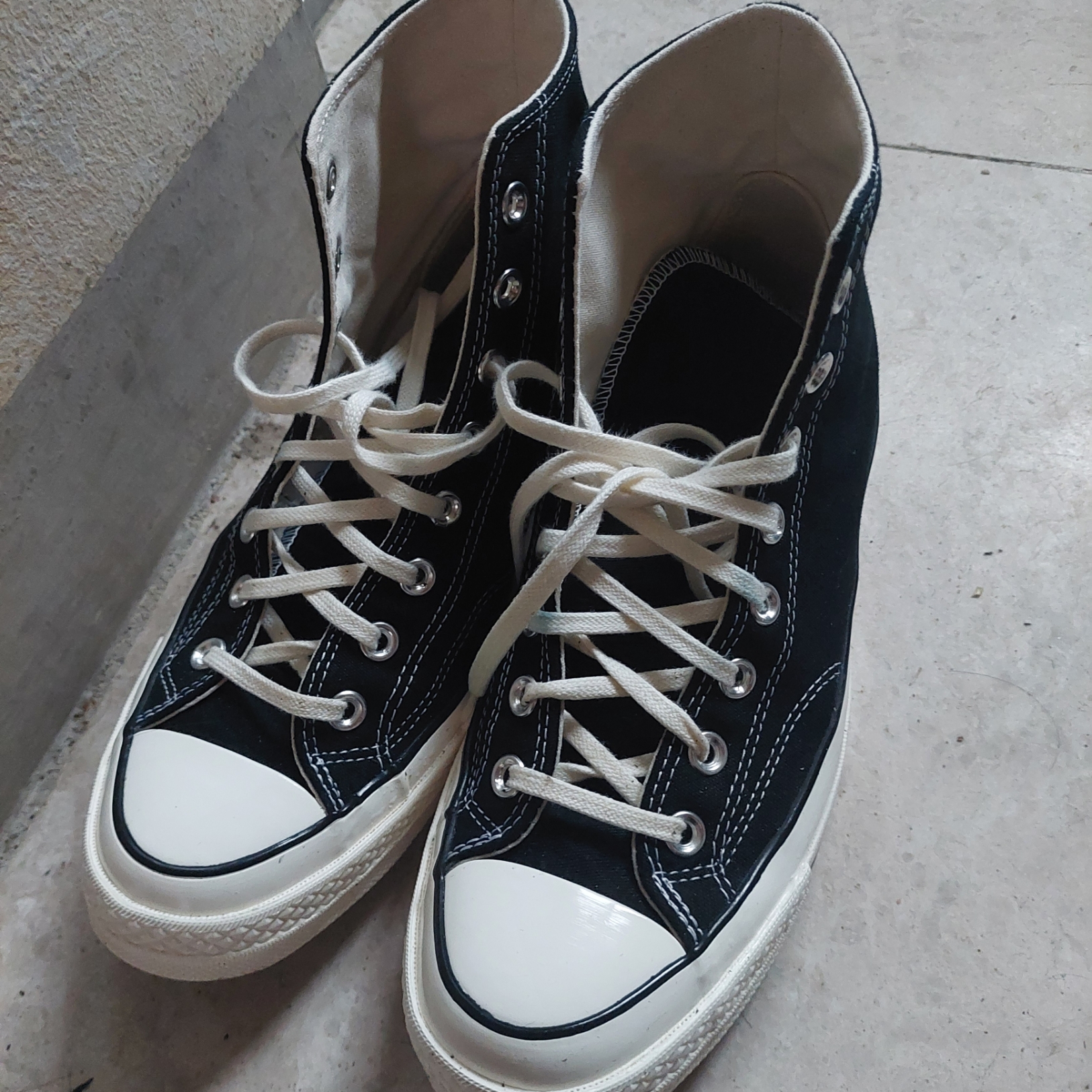 Converse Chuck 70 Hi Black 착용 스타일