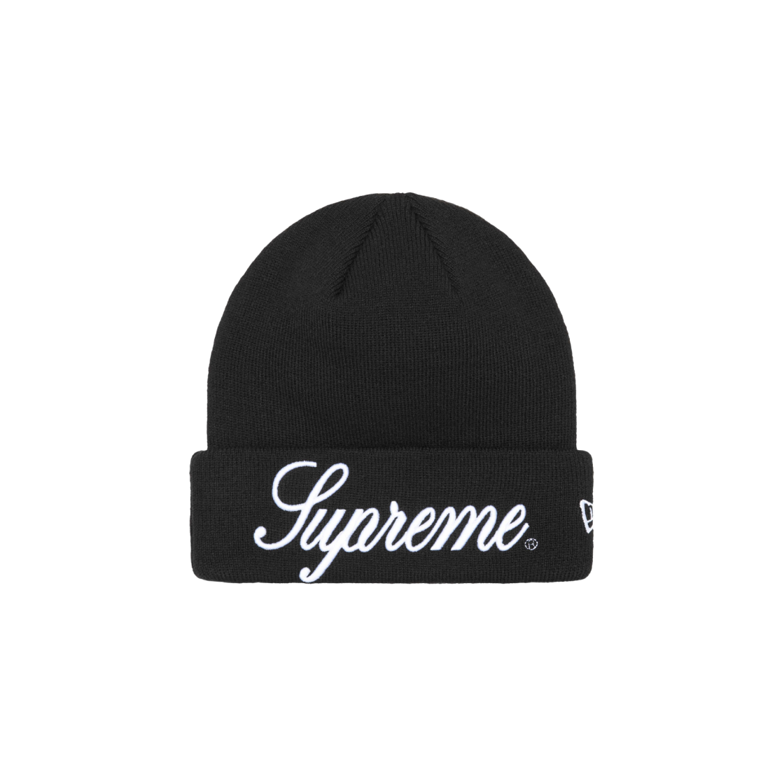 슈프림 x 뉴에라 스크립트 비니 블랙 - 24FW | Supreme | KREAM