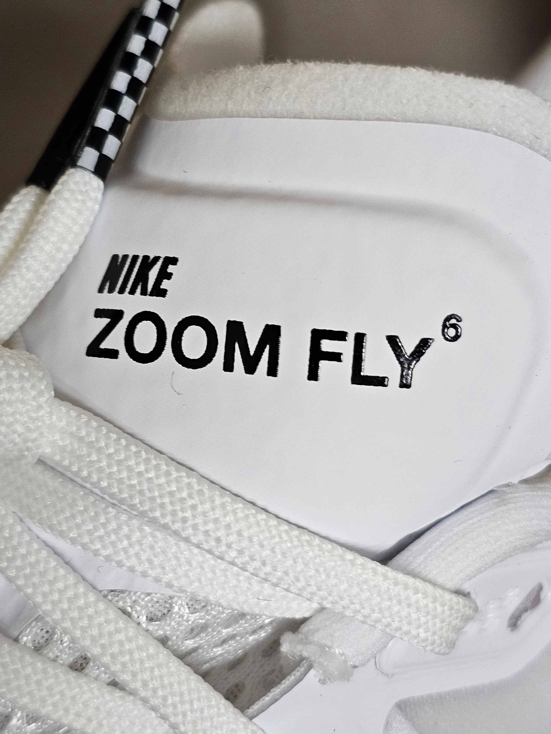 Nike Zoom Fly 6 White Smoke Grey 착용 스타일 - 8