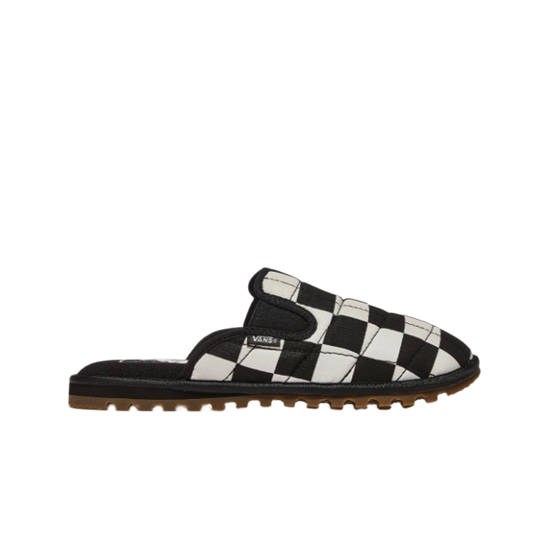 반스 MTE 퀼티드 마운틴 뮬 체커보드 블랙 마쉬멜로우(Vans MTE Quilted Mountain Mule Checkerboard Black Marshmallow)