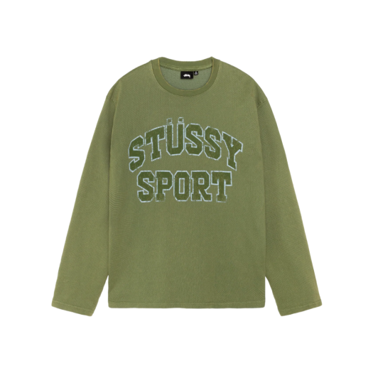 Contrast Stripe Crew in heather – Stüssy Europe