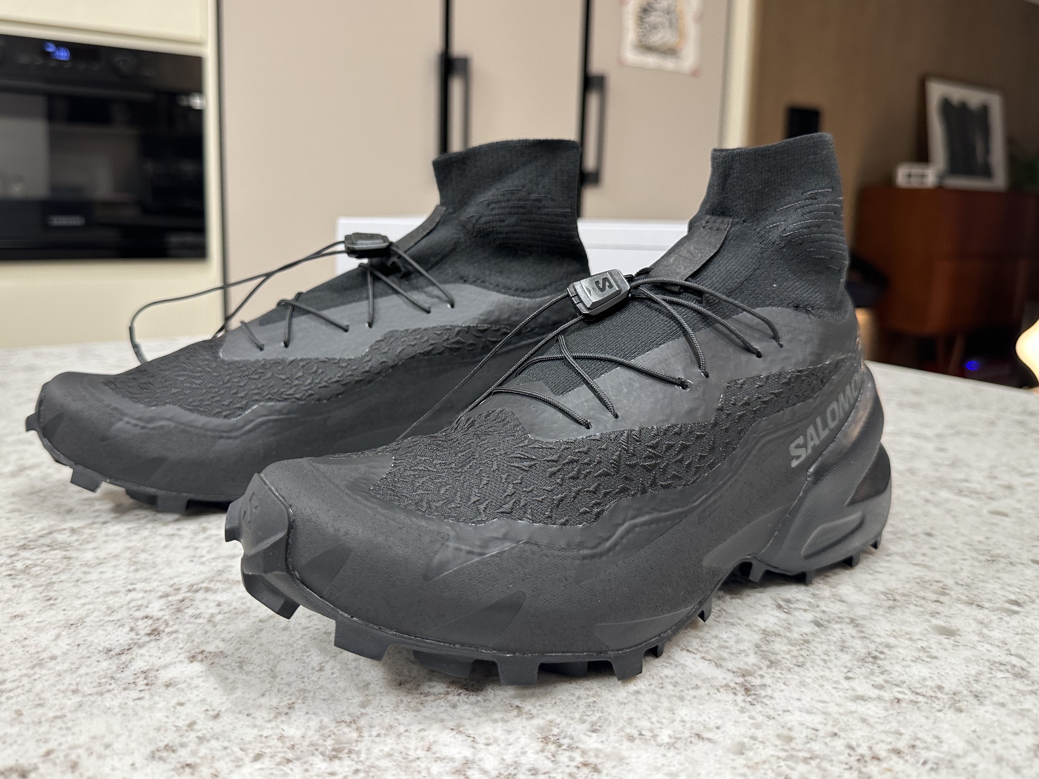 Salomon Speedcross Advanced Black 착용 스타일 - 7
