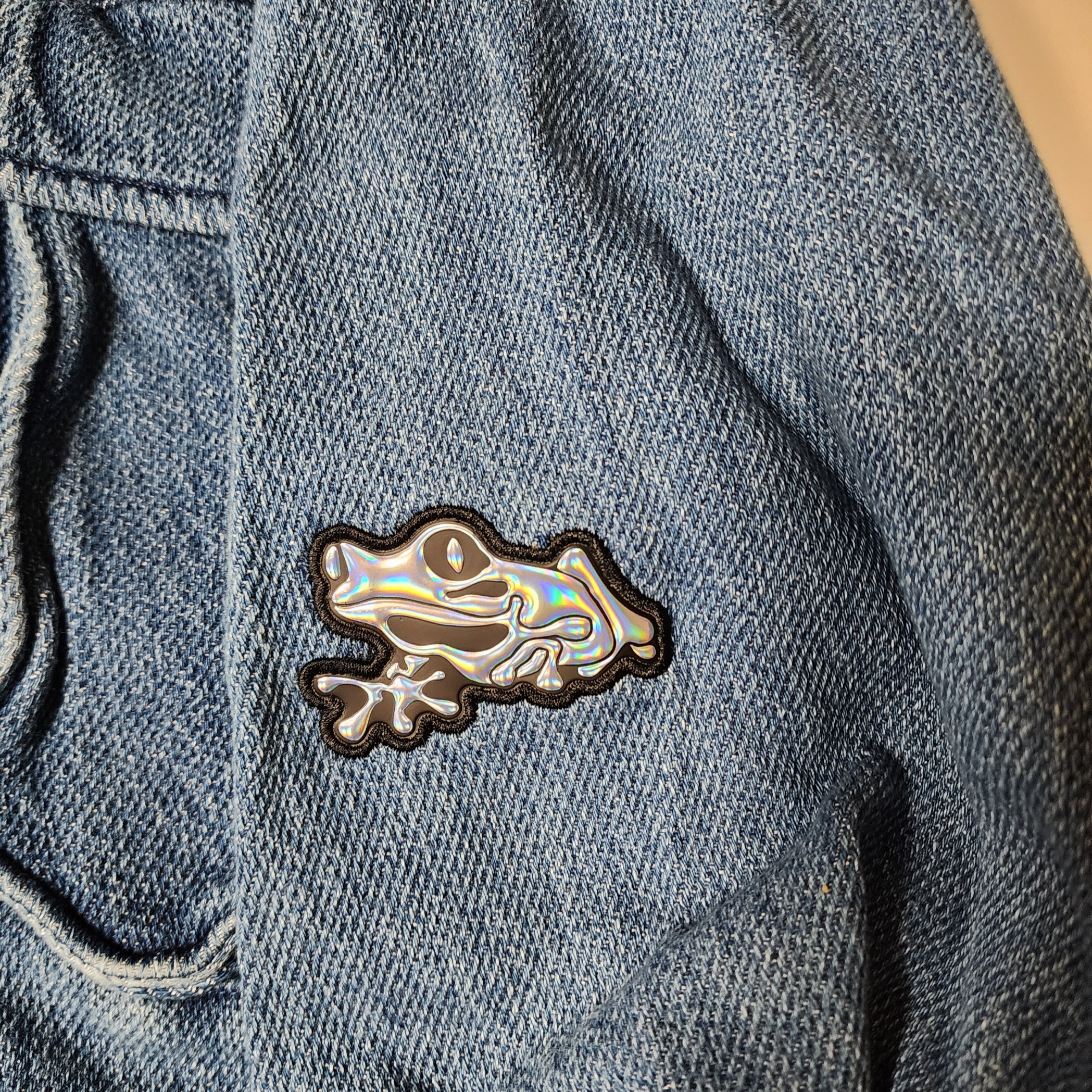 Nike x Drake Nocta Opal Lily Pad Denim Shirt French Blue (FZ3260-486) 착용 스타일 - 3