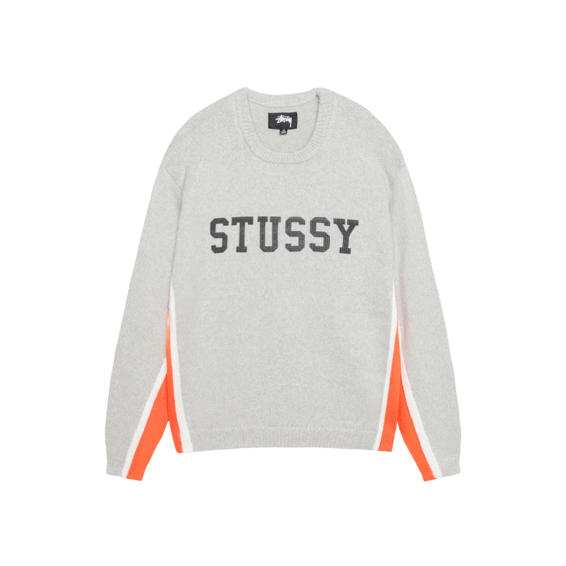 스투시 콘트라스트 스트라이프 크루넥 헤더 | Stussy | KREAM
