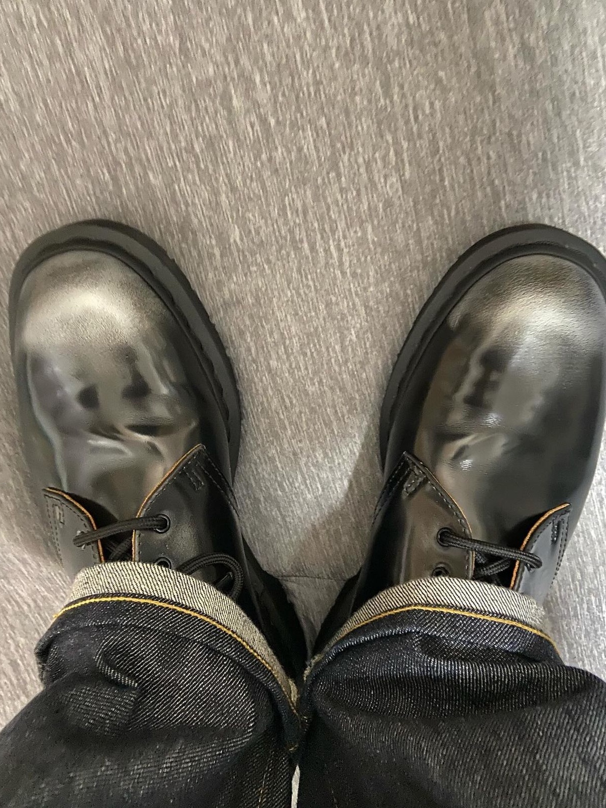 Dr. Martens x Supreme 1461 Multi, Dr. Martens x Supreme 1461 Gray Silver 착용 스타일 - 8
