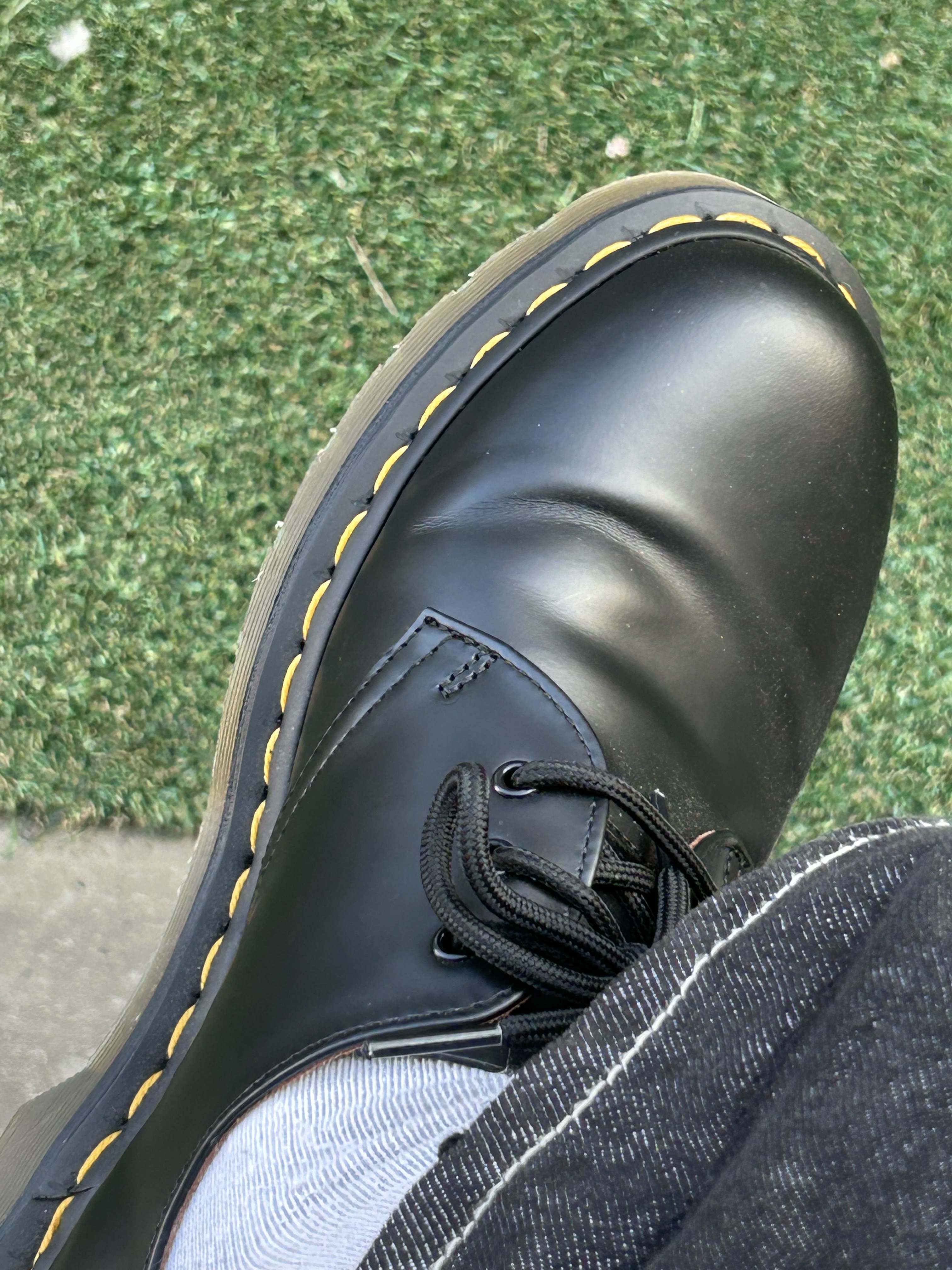 Dr. Martens 1461 Smooth Black 착용 스타일