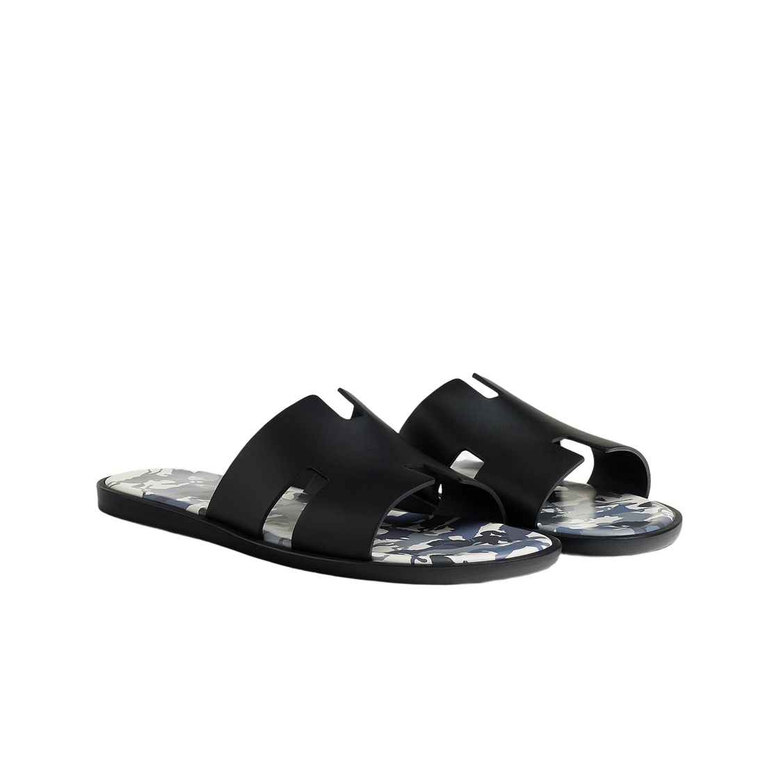 에르메스 이즈미르 샌들 카프스킨 & 누아(Hermes Izmir Sandals Calfskin & Noir) - 2