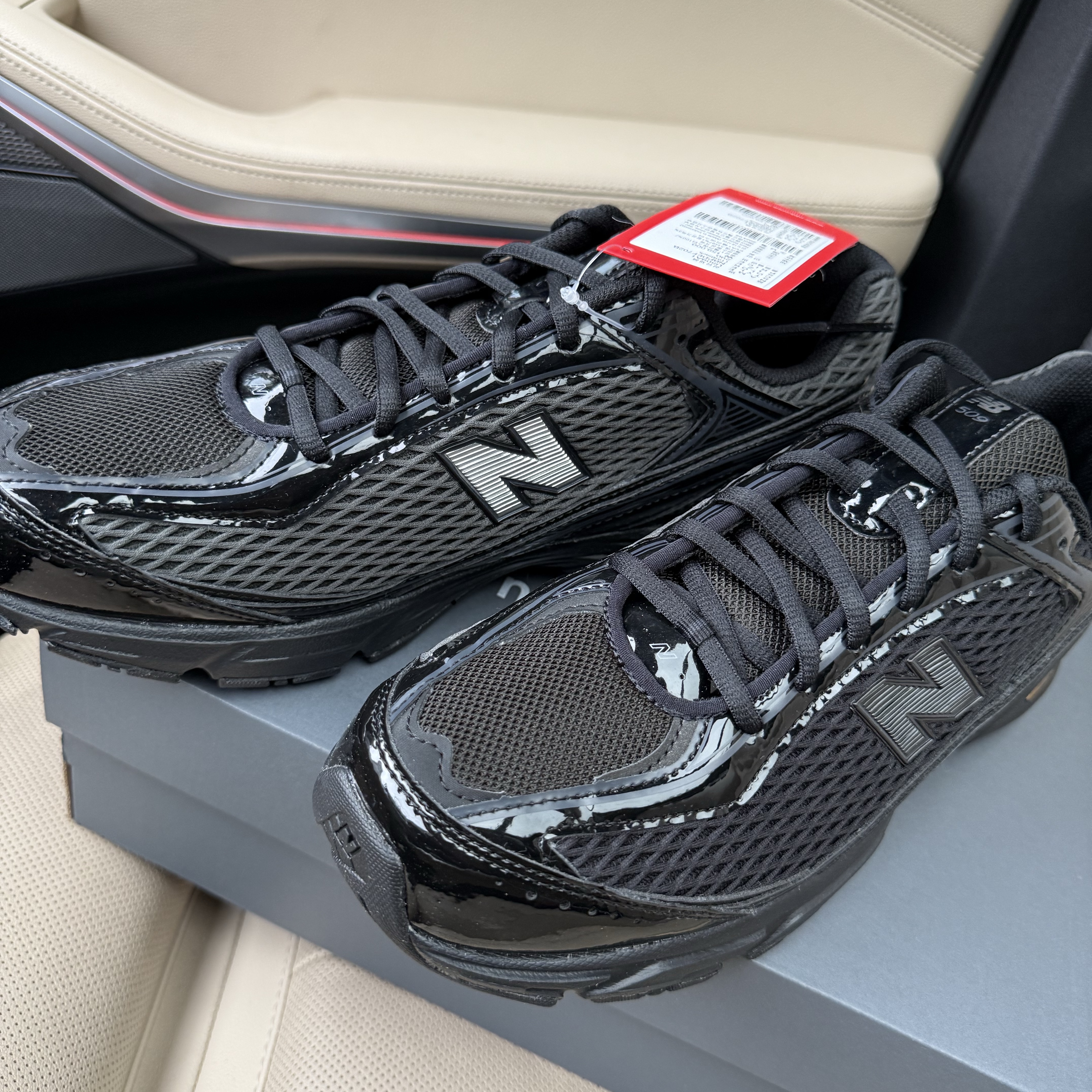 New Balance 509 Black 착용 스타일 - 2