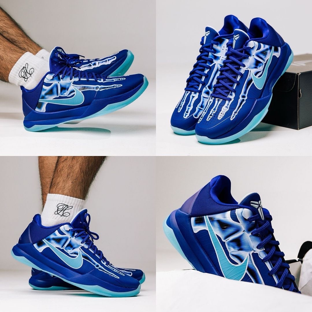 Nike Kobe 5 Protro Deep Royal Blue 착용 스타일 - 1