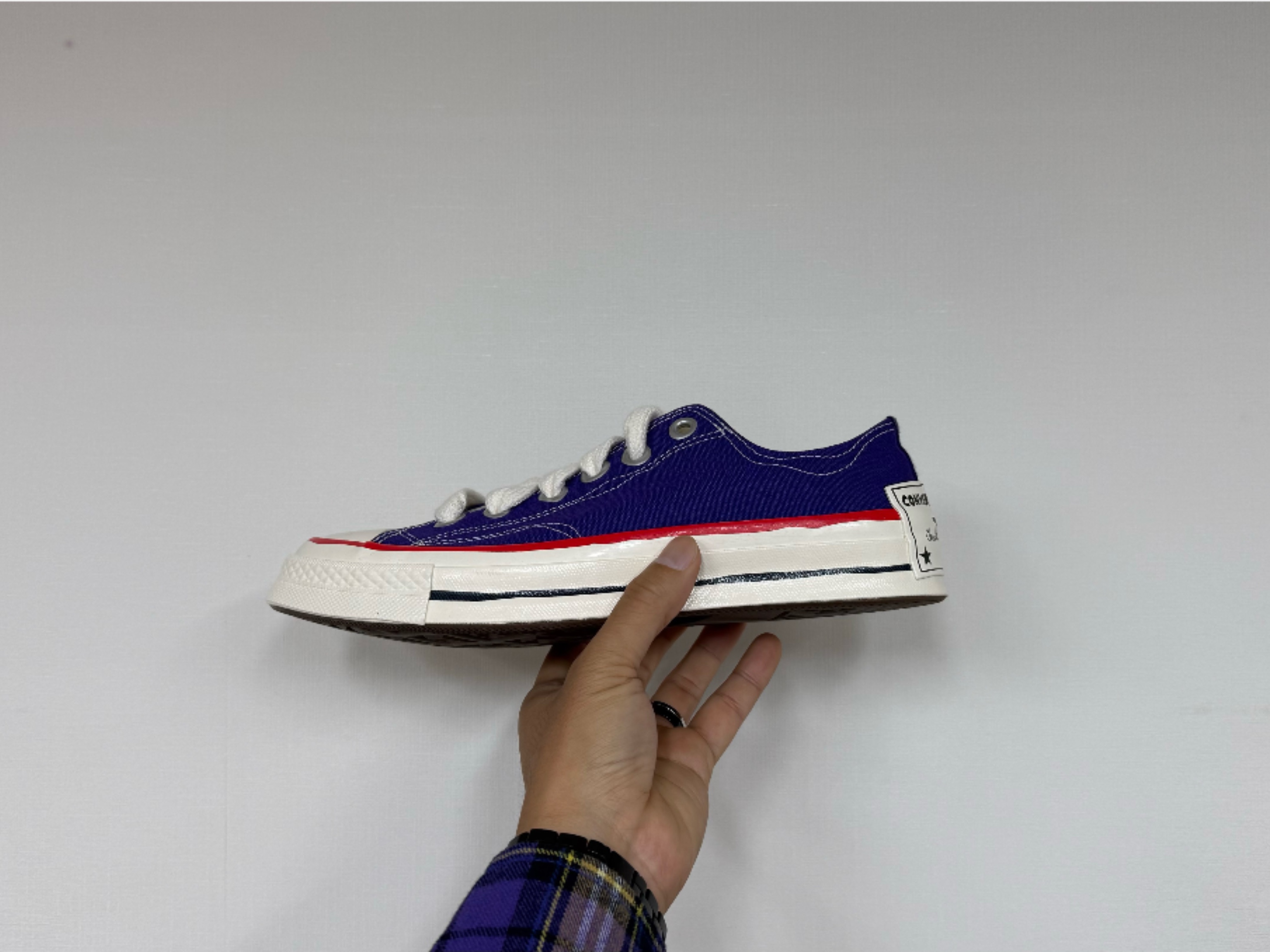 Converse Chuck 70 Ox Sketch Court Purple 착용 스타일